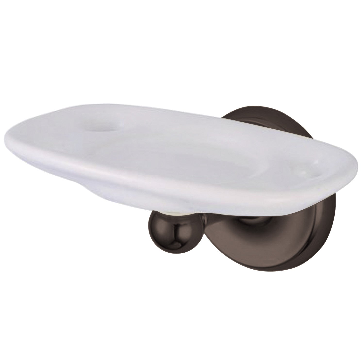 Kingston Heirloom BA316ORB - Brosse à dents classique et support de gobelet, bronze frotté à l'huile