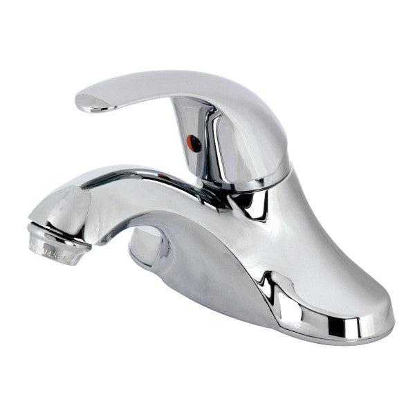 Kingston Tulare KB6541LP - Legacy Single-Handle 3-Hole Deck Mount 4-Inch Centerset Bathroom Faucet, Polished Chrome