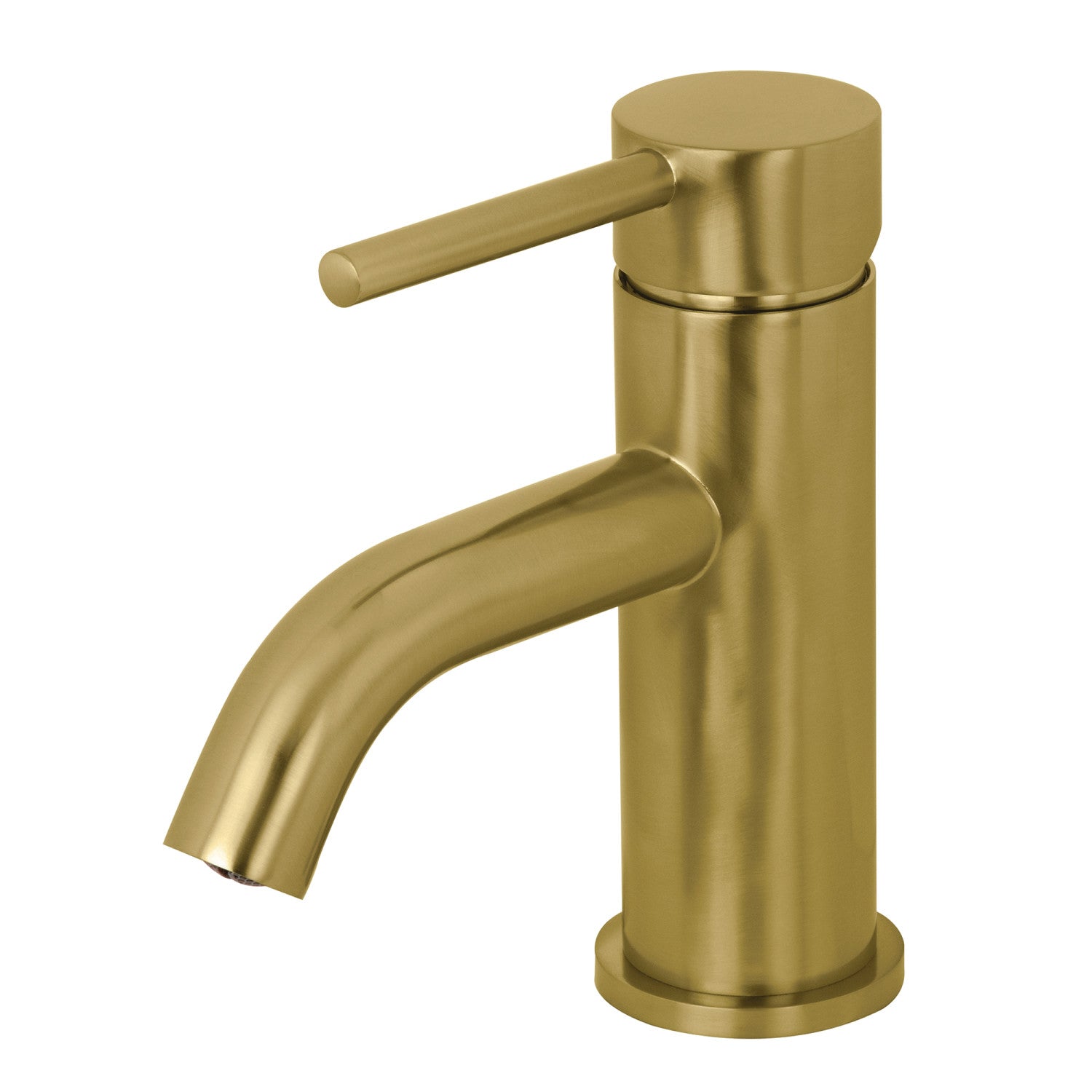 Kingston Sona LS8223DL - Concord One-Handle 1-Hole Bathroom Faucet with Push Pop-Up Drain, Brushed Brass