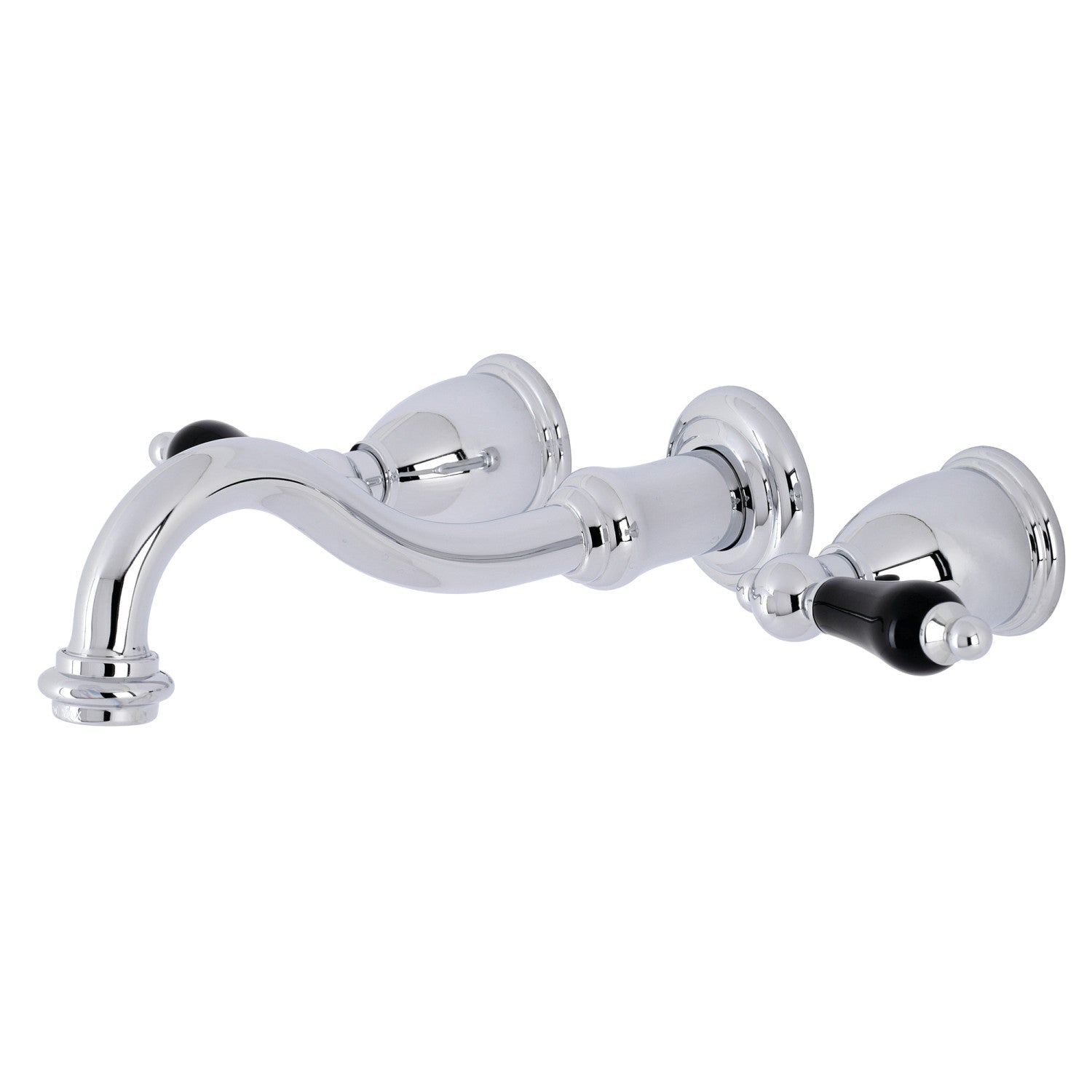 Kingston Heirloom KS3121PKL - Robinet de salle de bains à double poignée 3 trous, chrome poli