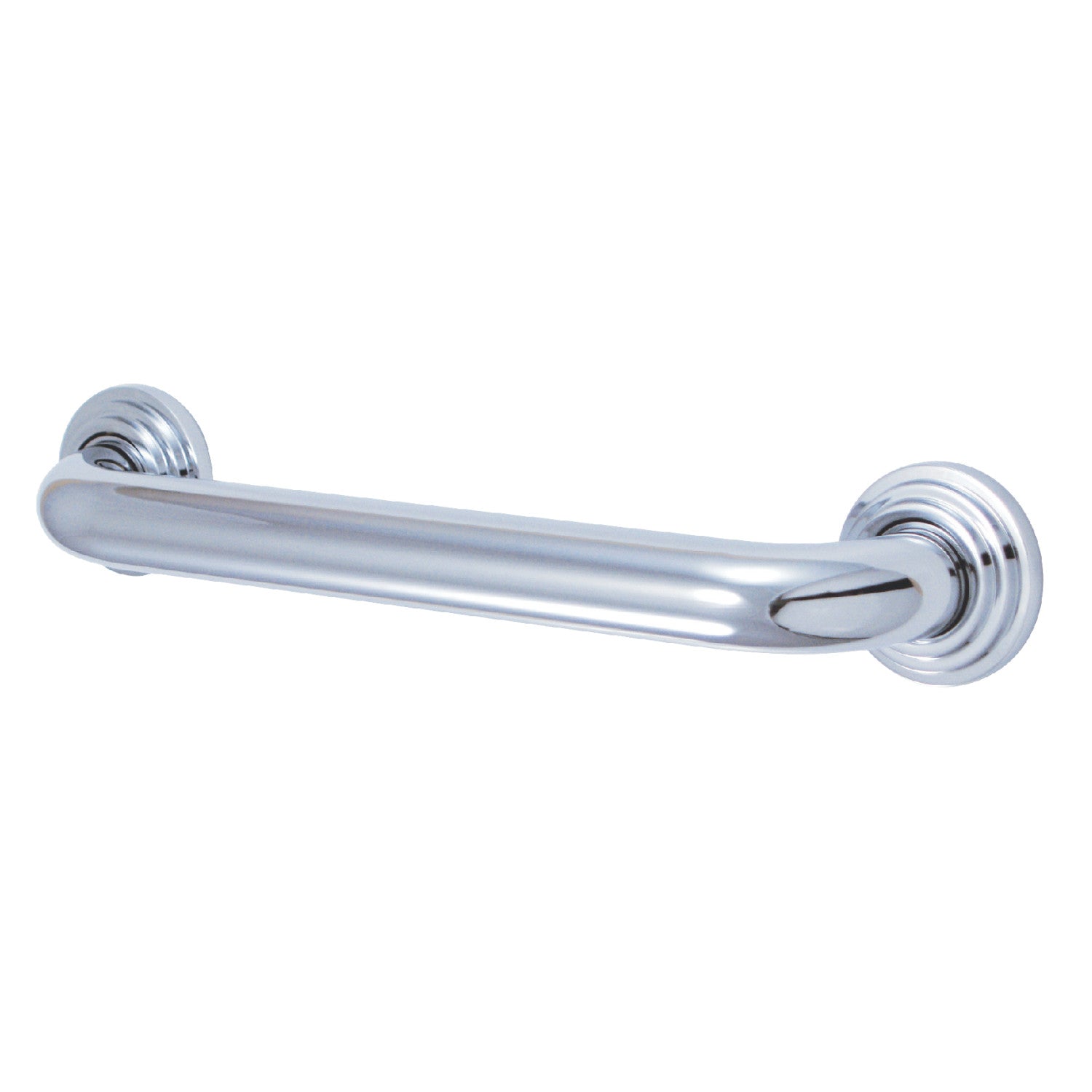 Kingston Sona DR214121 - Milano 12-Inch x 1-1/4-Inch O.D. Brass Decorative Grab Bar, Polished Chrome
