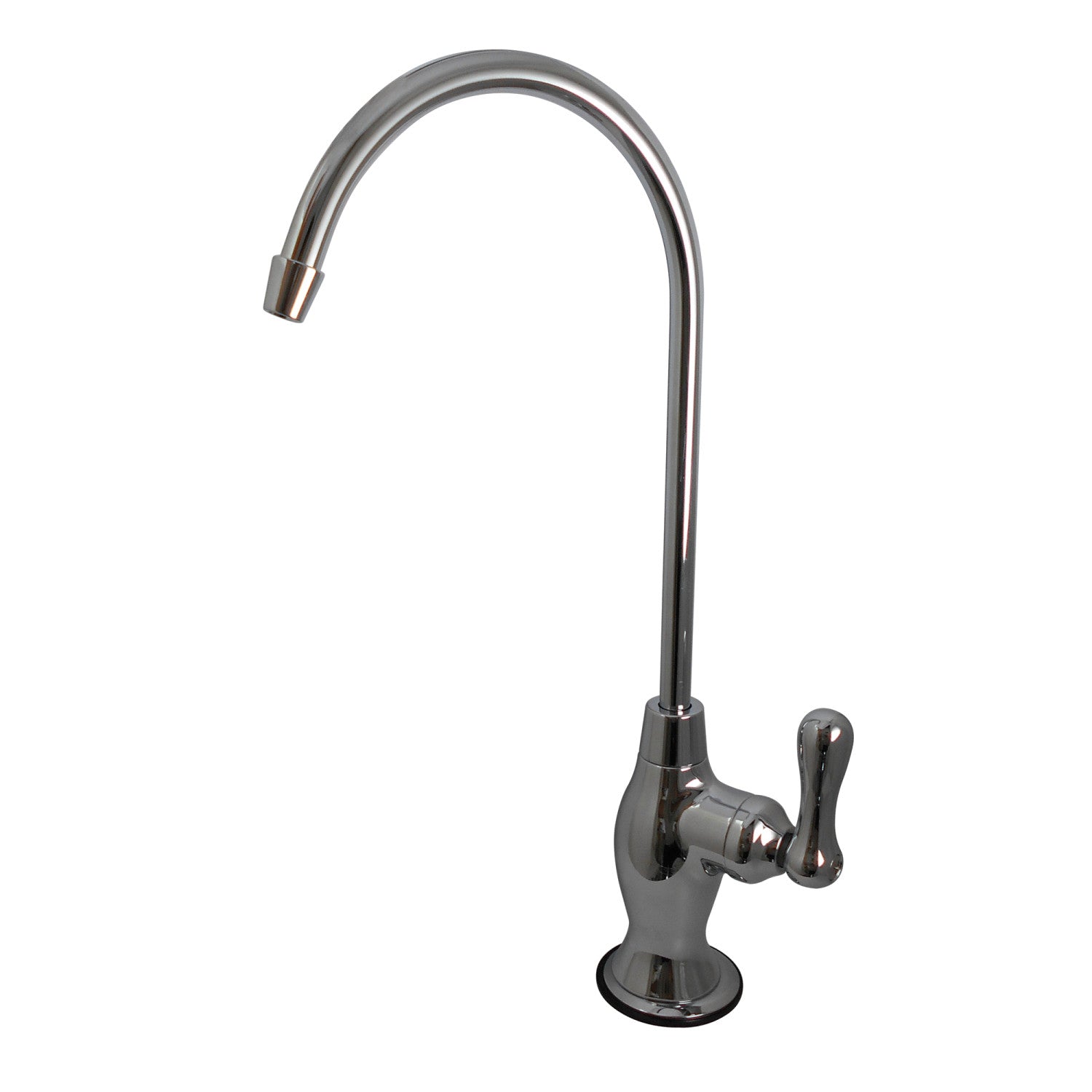 Kingston Heirloom KSAG3191AL - Restoration Single-Handle 1-Hole Deck Mount Water Filtration Faucet, Polished Chrome
