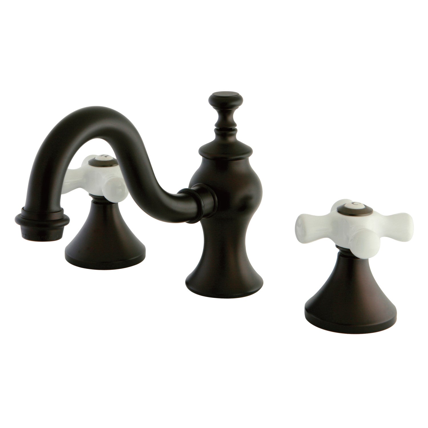 Kingston Heirloom KC7165PX Robinet de salle de bains large avec laiton à tirette, bronze frotté à l'huile