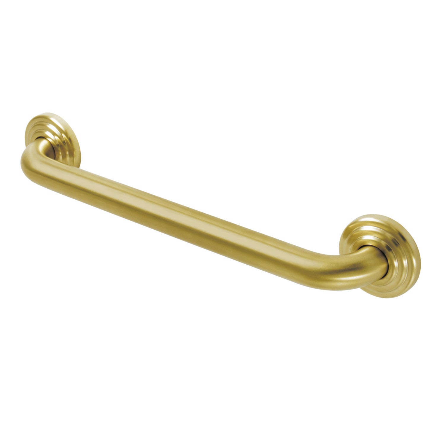 Kingston Heirloom DR314167 - Restoration 16-Inch x 1-1/4-Inch O.D. Brass Decorative Grab Bar, Brushed Brass