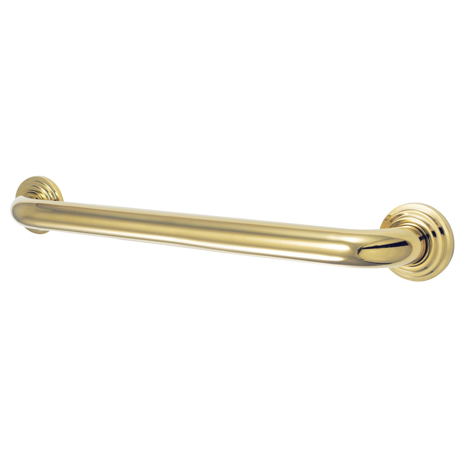 Kingston Sona DR214182 - Milano 18-Inch x 1-1/4-Inch O.D. Brass Decorative Grab Bar, Polished Brass