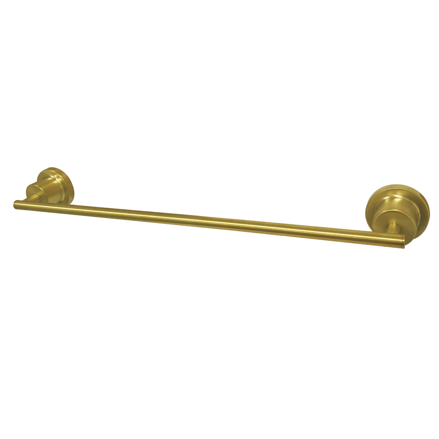 Kingston Concord BAH8212SB 18-Inch Single Towel Bar, Brushed Brass