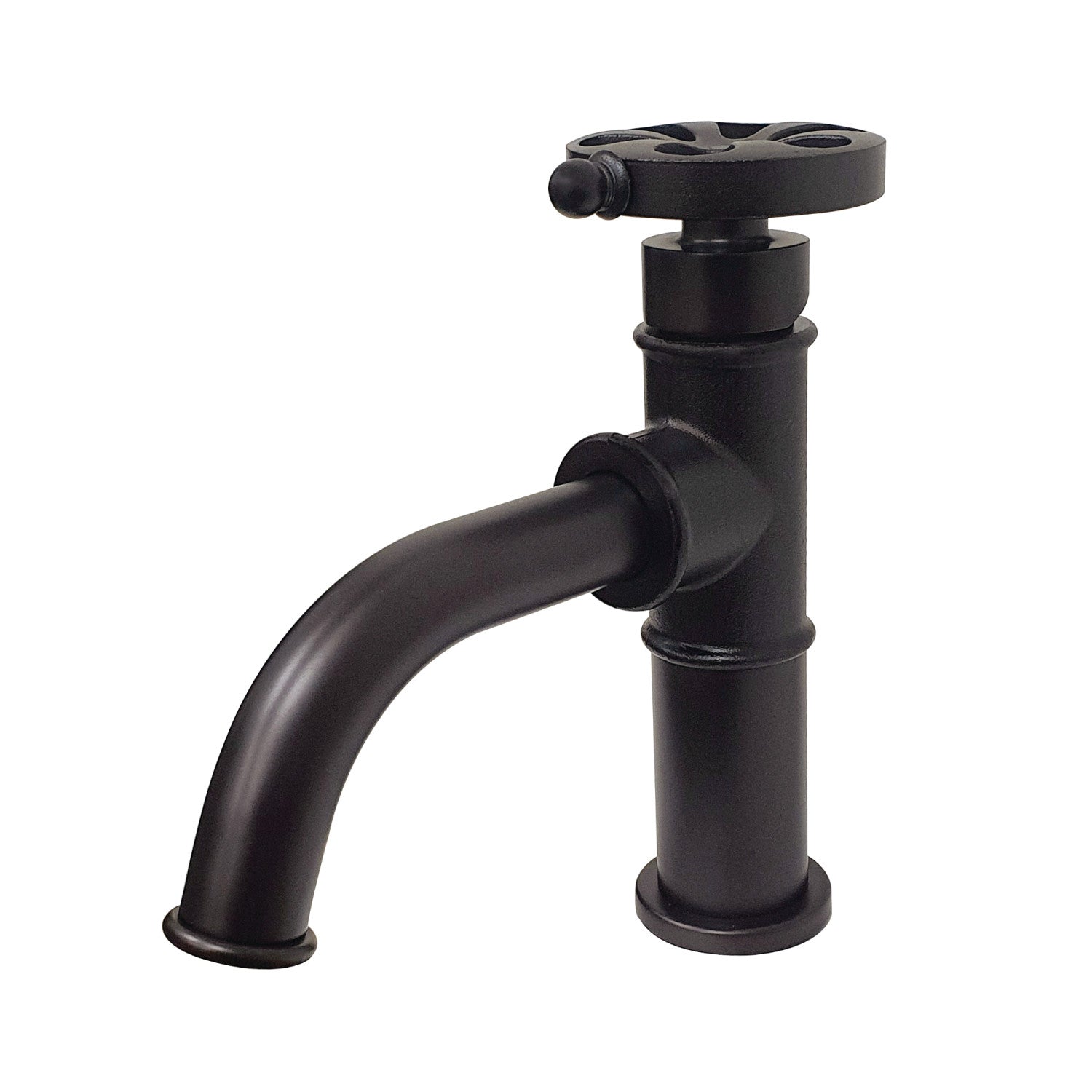Kingston Heirloom KS2825RX - Robinet de salle de bain à une poignée Belknap 1 trou avec bonde à tirette, bronze huilé