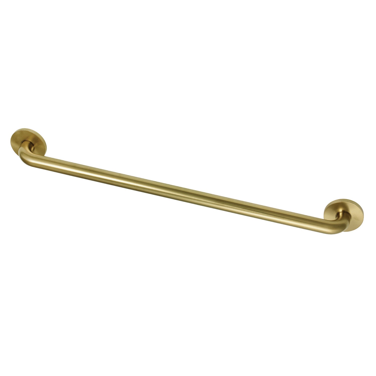 Kingston Sona GLDR814367 - Silver Sage 36-Inch x 1-1/4-Inch O.D. Brass ADA Grab Bar, Brushed Brass