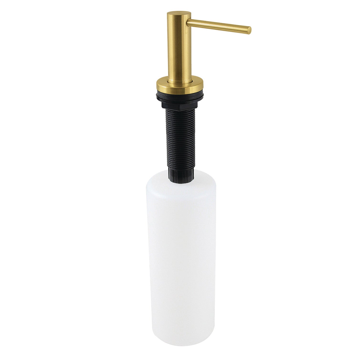 Kingston Elinvar SD8617 Kitchen Soap Dispenser, Brushed Brass