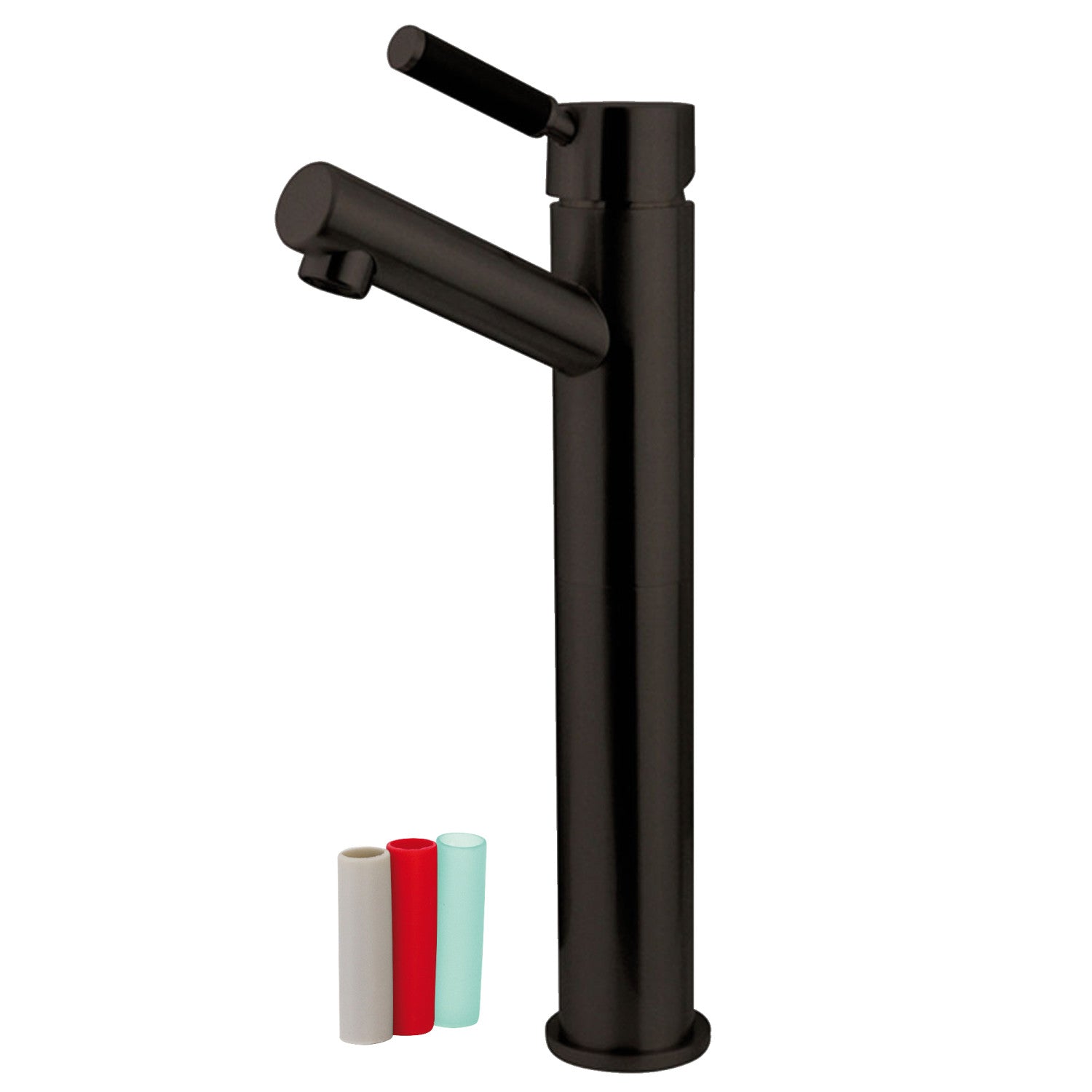 Kingston Kaiser FS8415DKL Robinet de navire à une poignée 1 trou, bronze frotté à l'huile