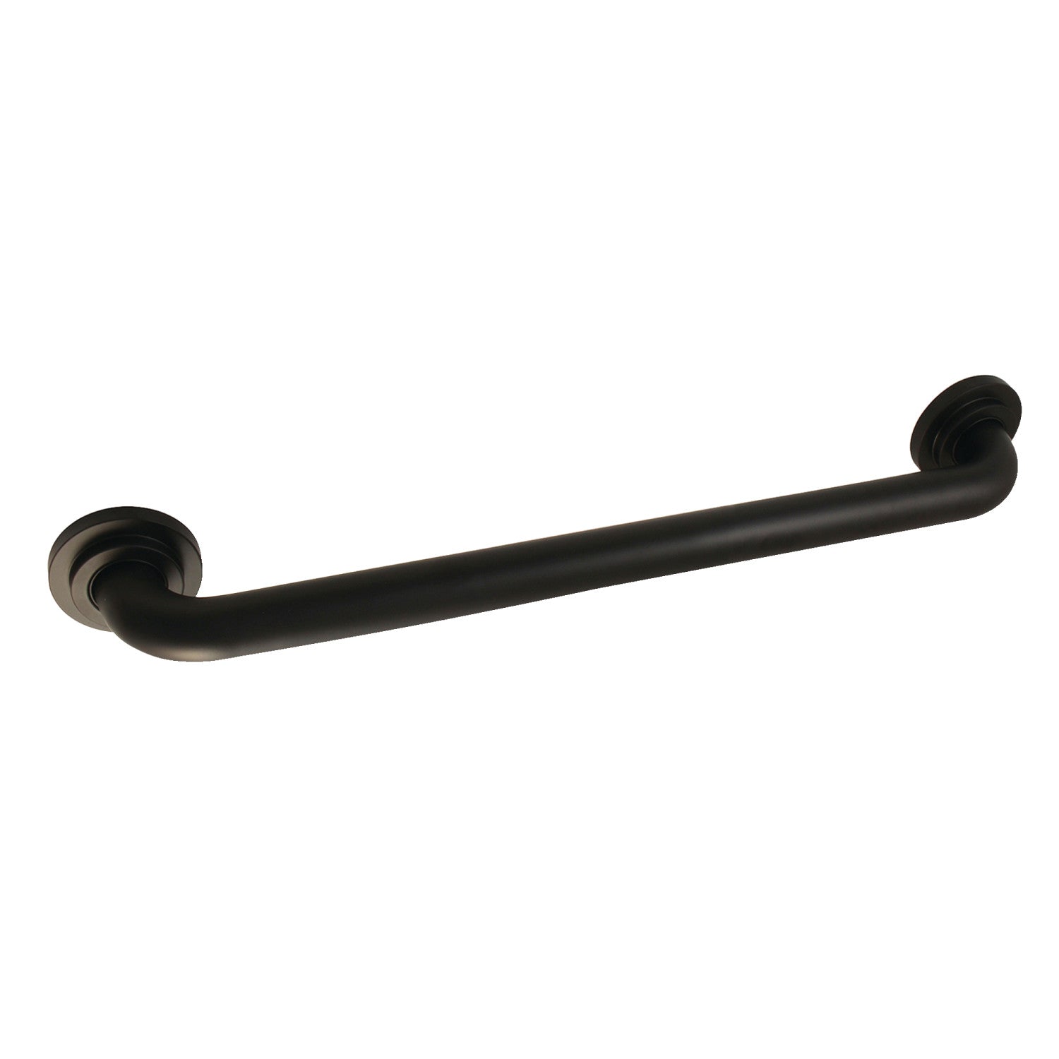 Kingston Sona DR414240 - Manhattan 24-Inch x 1-1/4-Inch O.D. Brass Decorative Grab Bar, Matte Black