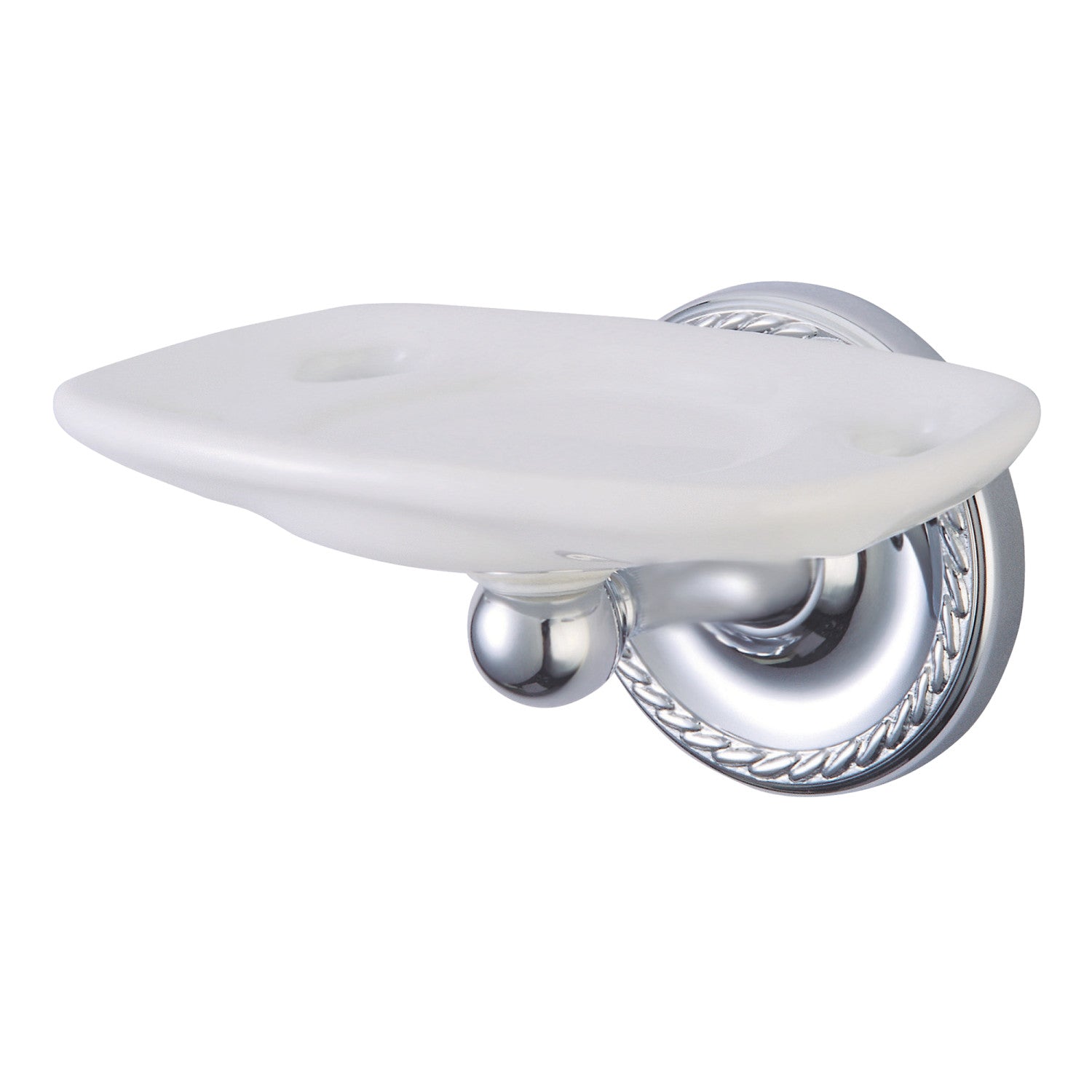 Kingston Laurel BA916C Brosse à dents et support de gobelet, Chrome poli