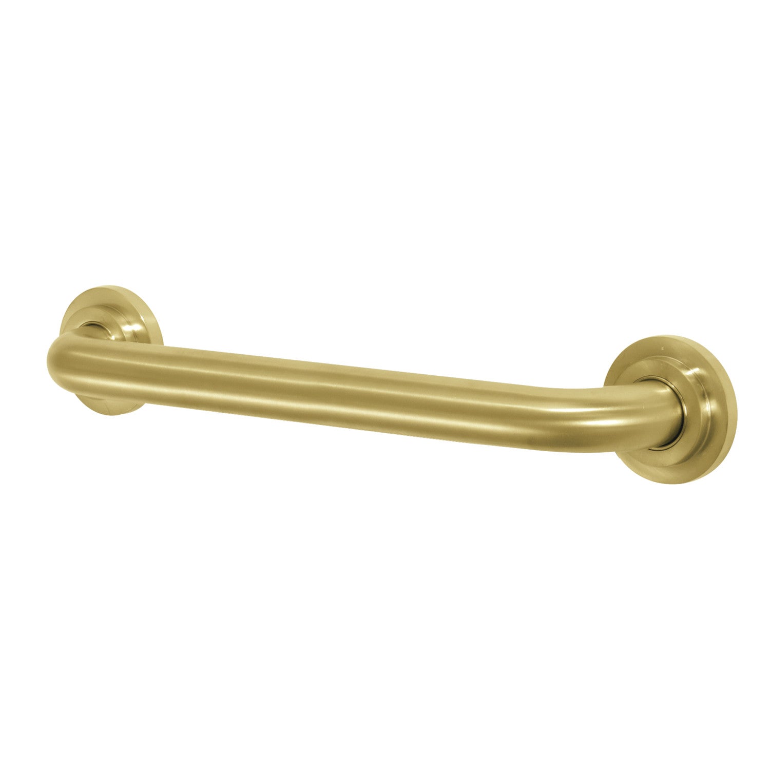 Kingston Sona DR414167 - Manhattan 16-Inch x 1-1/4-Inch O.D. Brass Decorative Grab Bar, Brushed Brass
