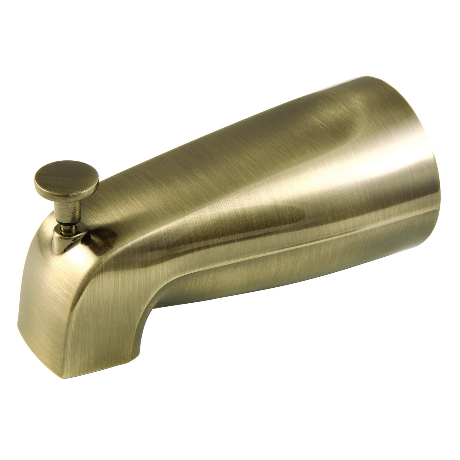 Kingston fait pour correspondre K188A3 5-5/16 robinet de baignoire en zinc avec plongeur, laiton antique