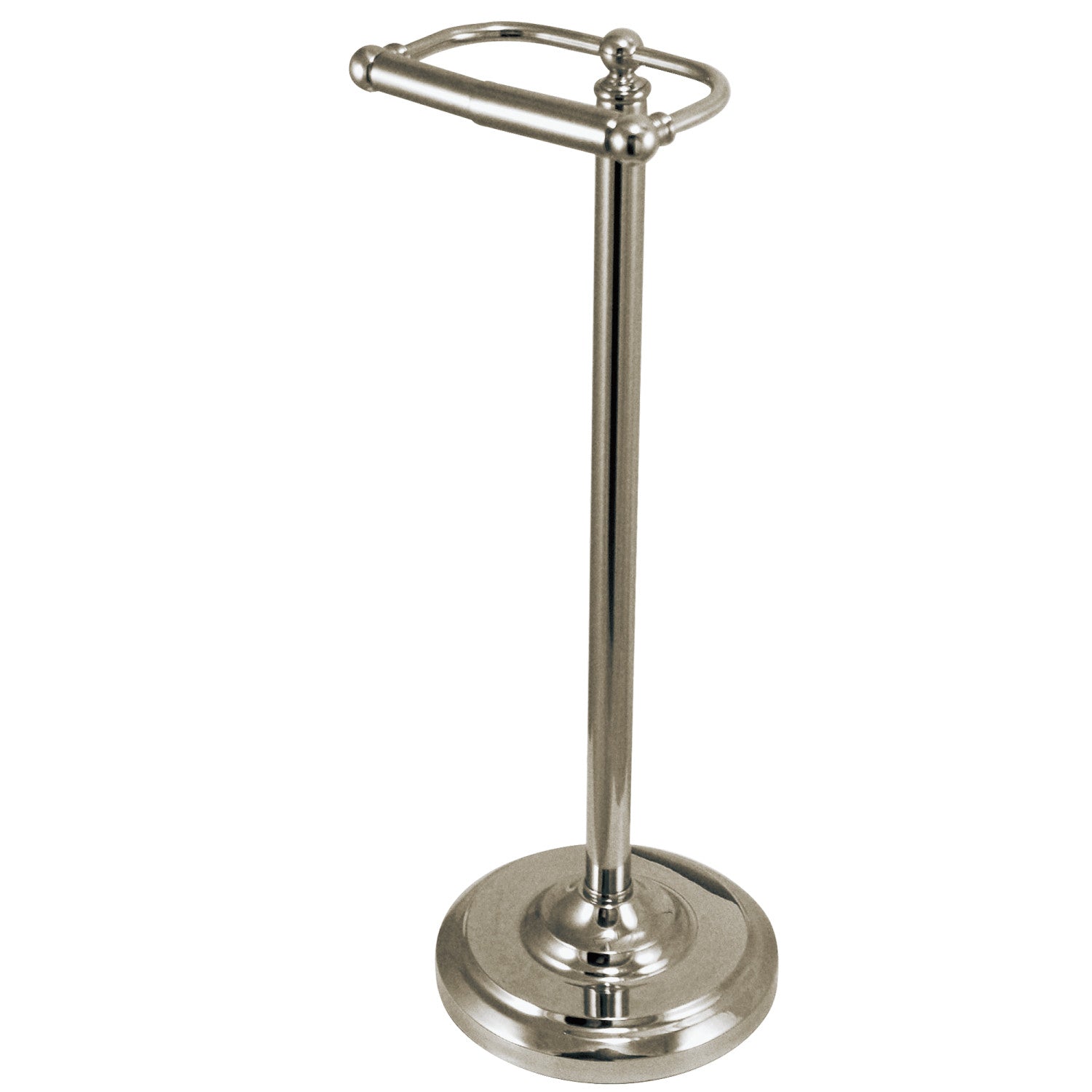 Kingston Heirloom CC2008 - Porte-papier toilette autoportant vintage, nickel brossé