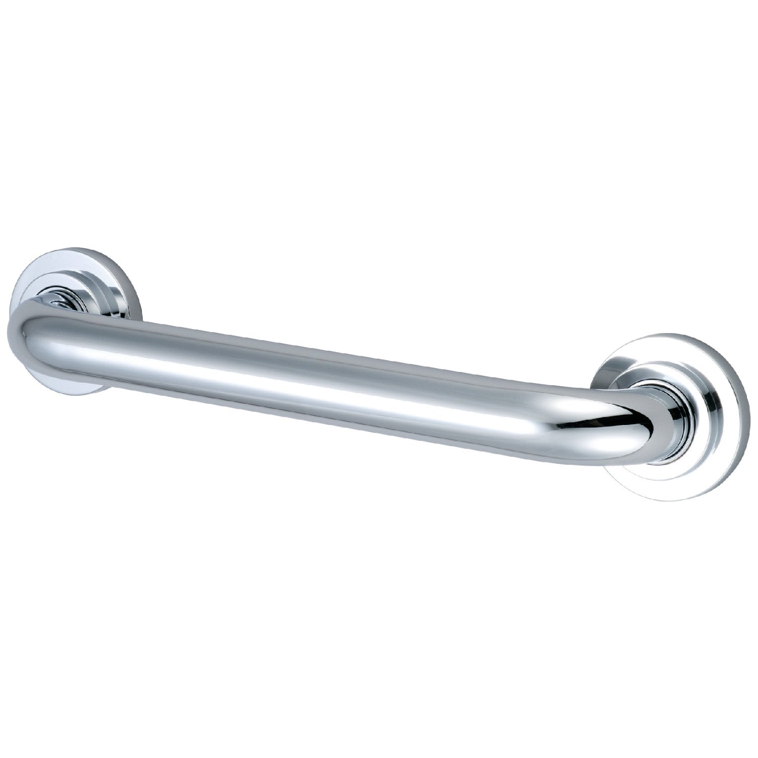 Kingston Sona DR414121 - Manhattan 12-Inch x 1-1/4-Inch O.D. Brass Decorative Grab Bar, Polished Chrome