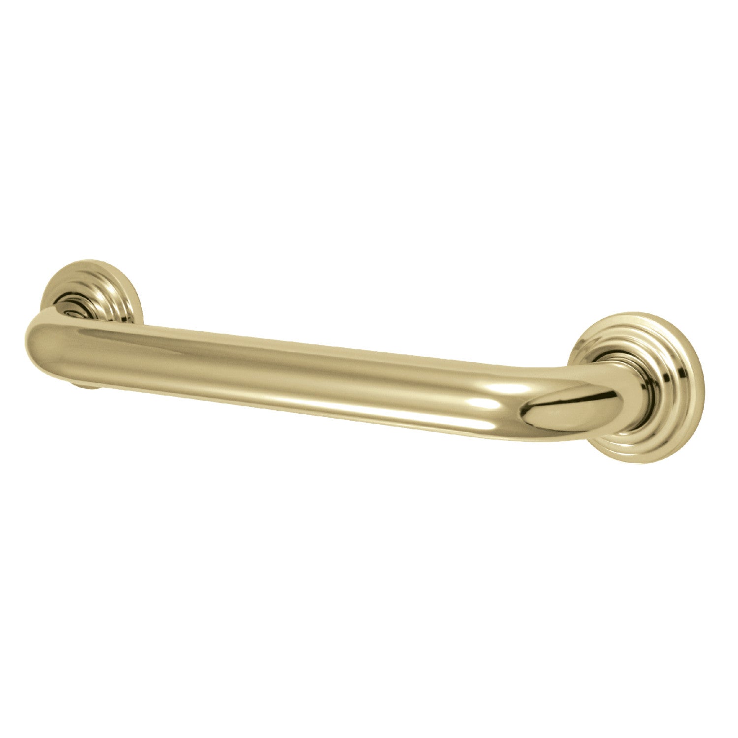 Kingston Sona DR214122 - Milano 12-Inch x 1-1/4-Inch O.D. Brass Decorative Grab Bar, Polished Brass