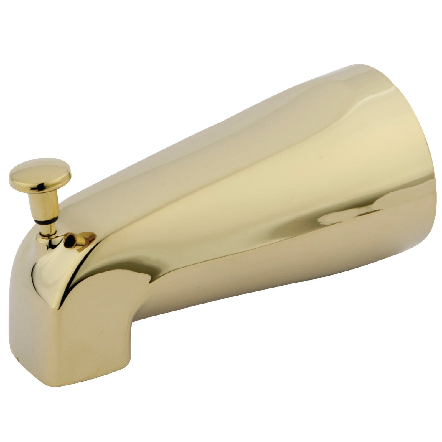 Kingston Made To Match K188A2 5-5/16 Inch Zinc Tub Faucet Spout with Diverter, Polished Brass