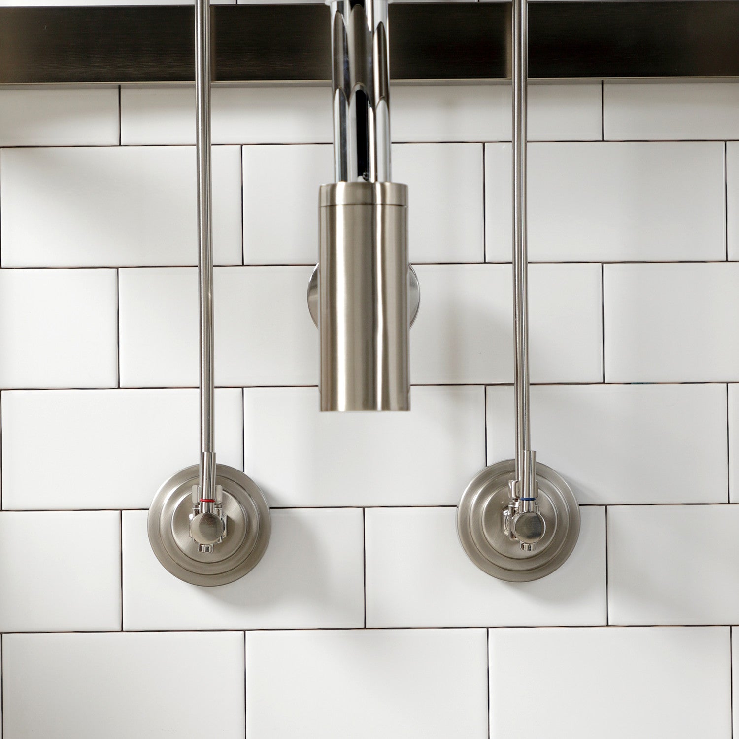 Kingston Sona CC53308DLTRMK2 - Trimscape Modern Plumbing Sink Trim Kit with Bottle Trap and Overflow Drain, Brushed Nickel
