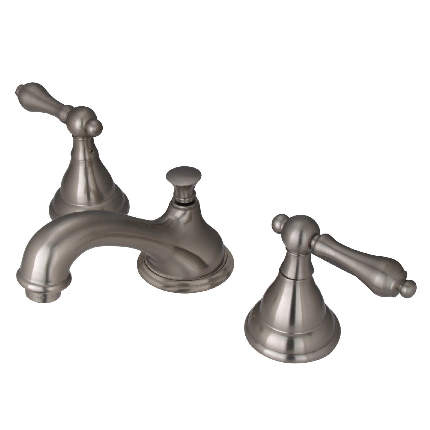 Kingston Heirloom KS5568AL Robinet de salle de bain à large ouverture avec deux poignées 3 trous