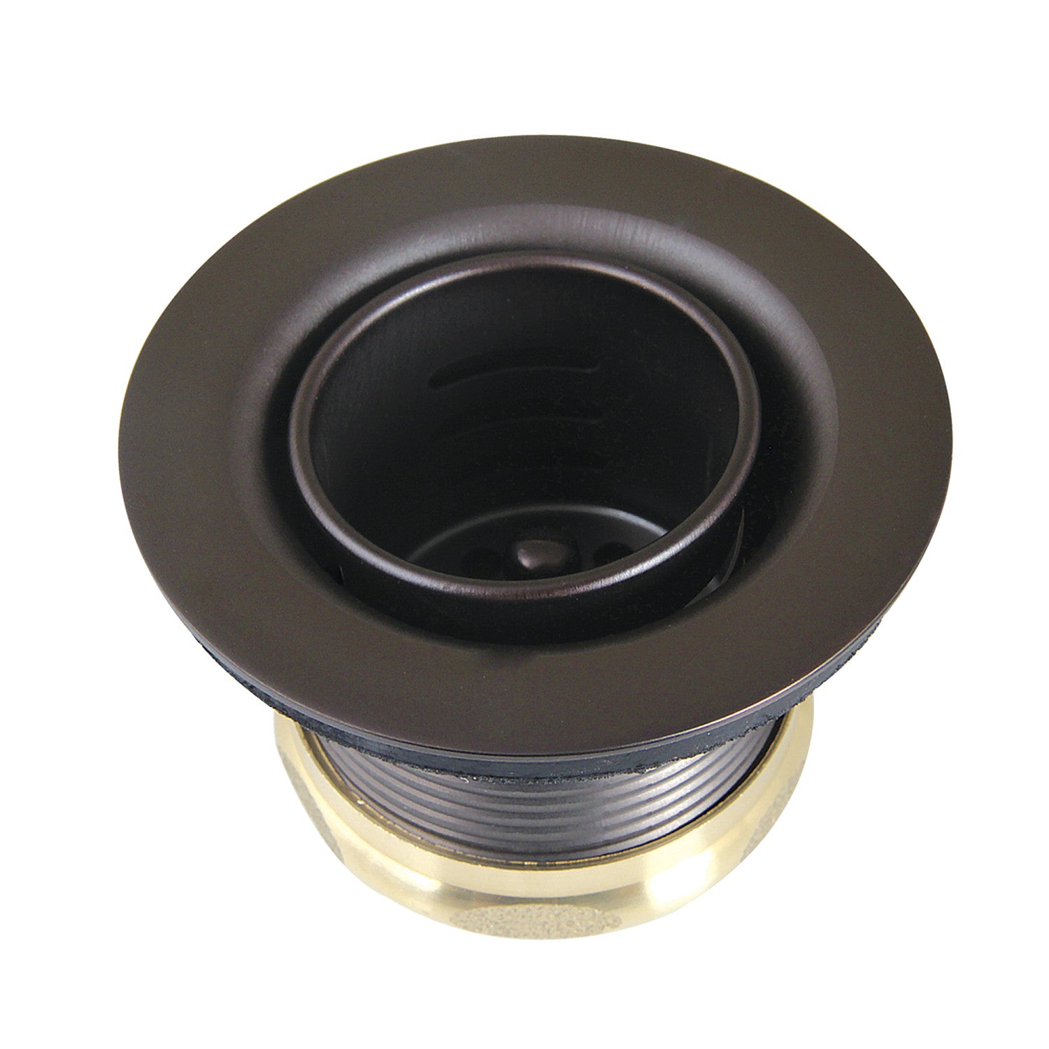Kingston Portland K451BORB Stainless Steel Bar Sink Basket Strainer, Oil Rubbed Bronze