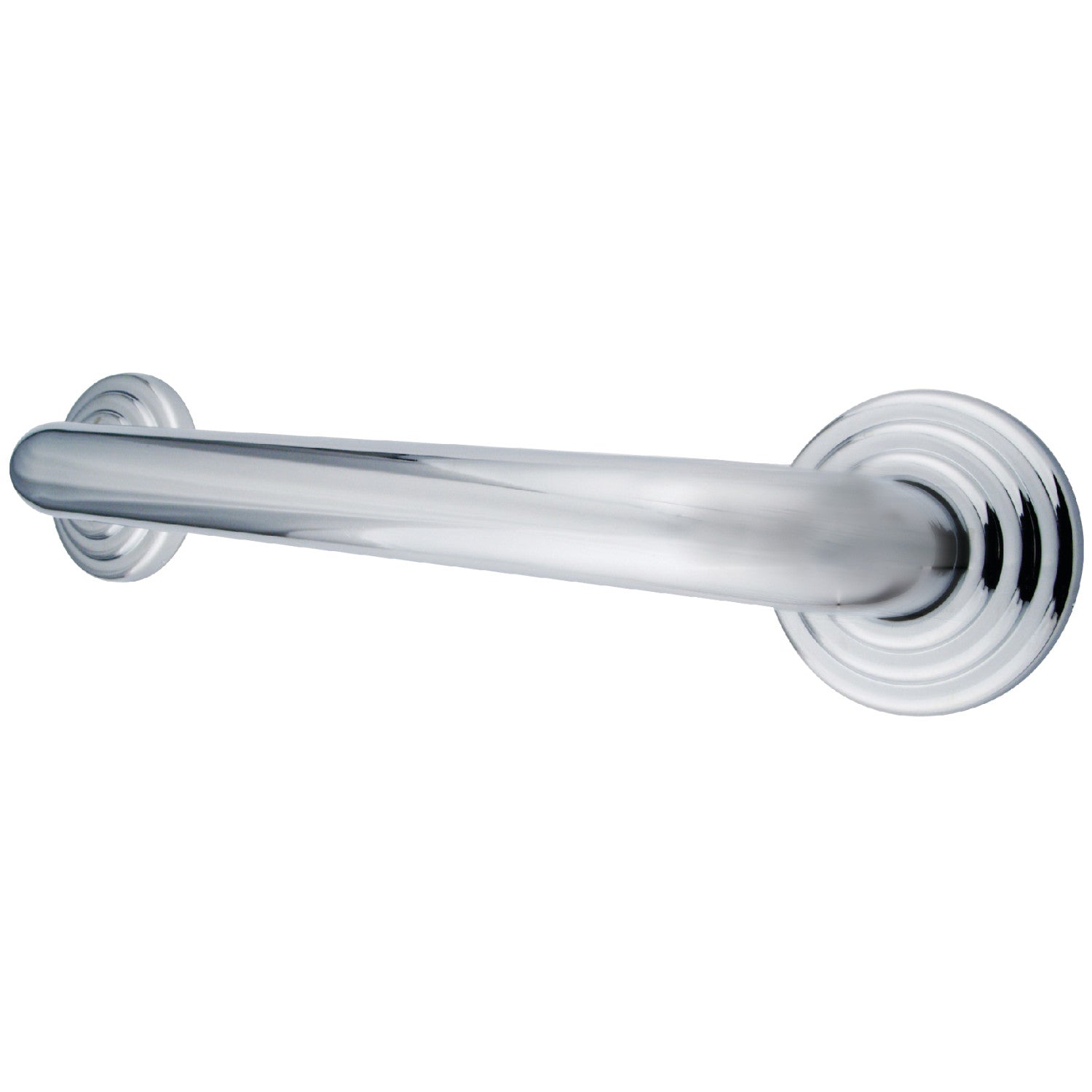 Kingston Heirloom DR314161 - Restoration 16-Inch x 1-1/4-Inch O.D. Brass Decorative Grab Bar, Polished Chrome
