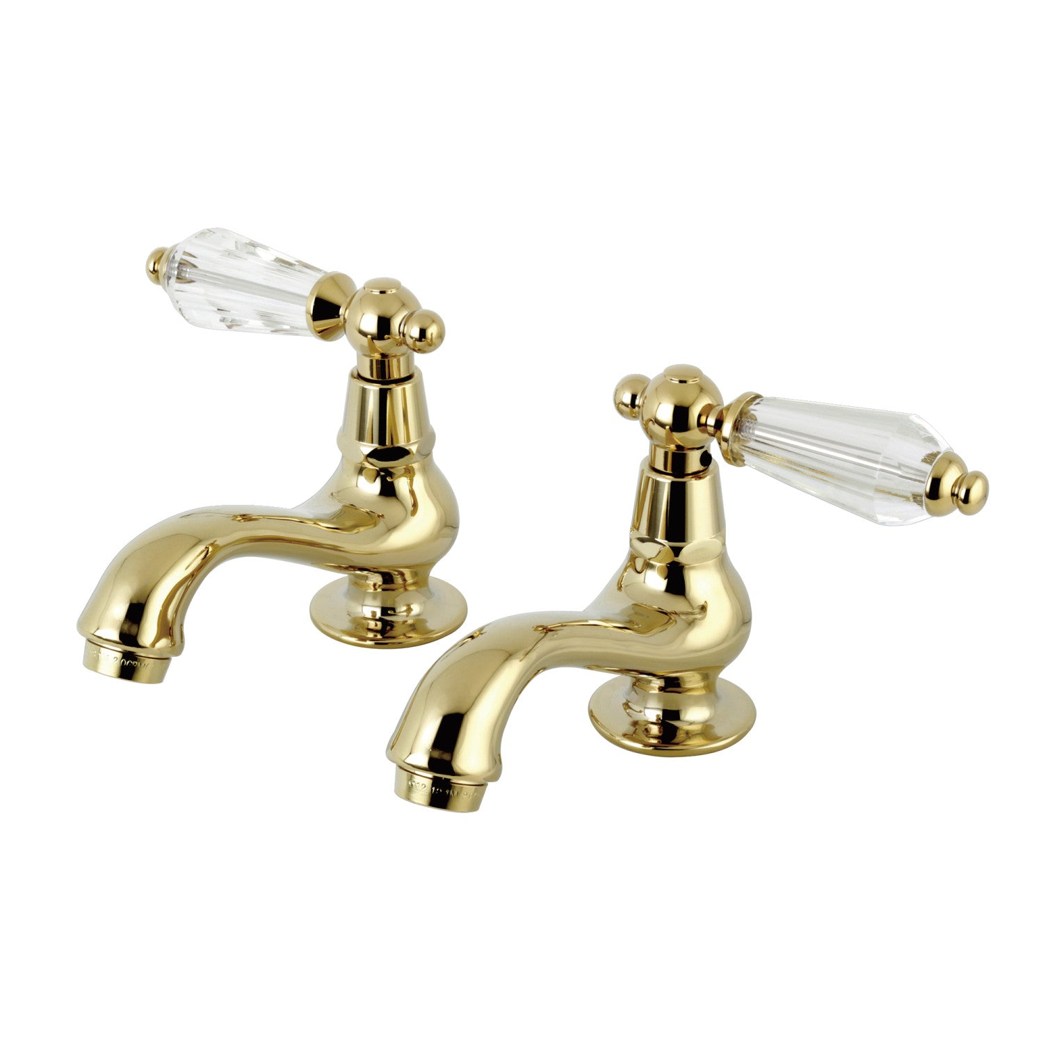 Kingston Heirloom KS1102WLL - Robinet de robinet à deux poignées Wilshire, laiton poli