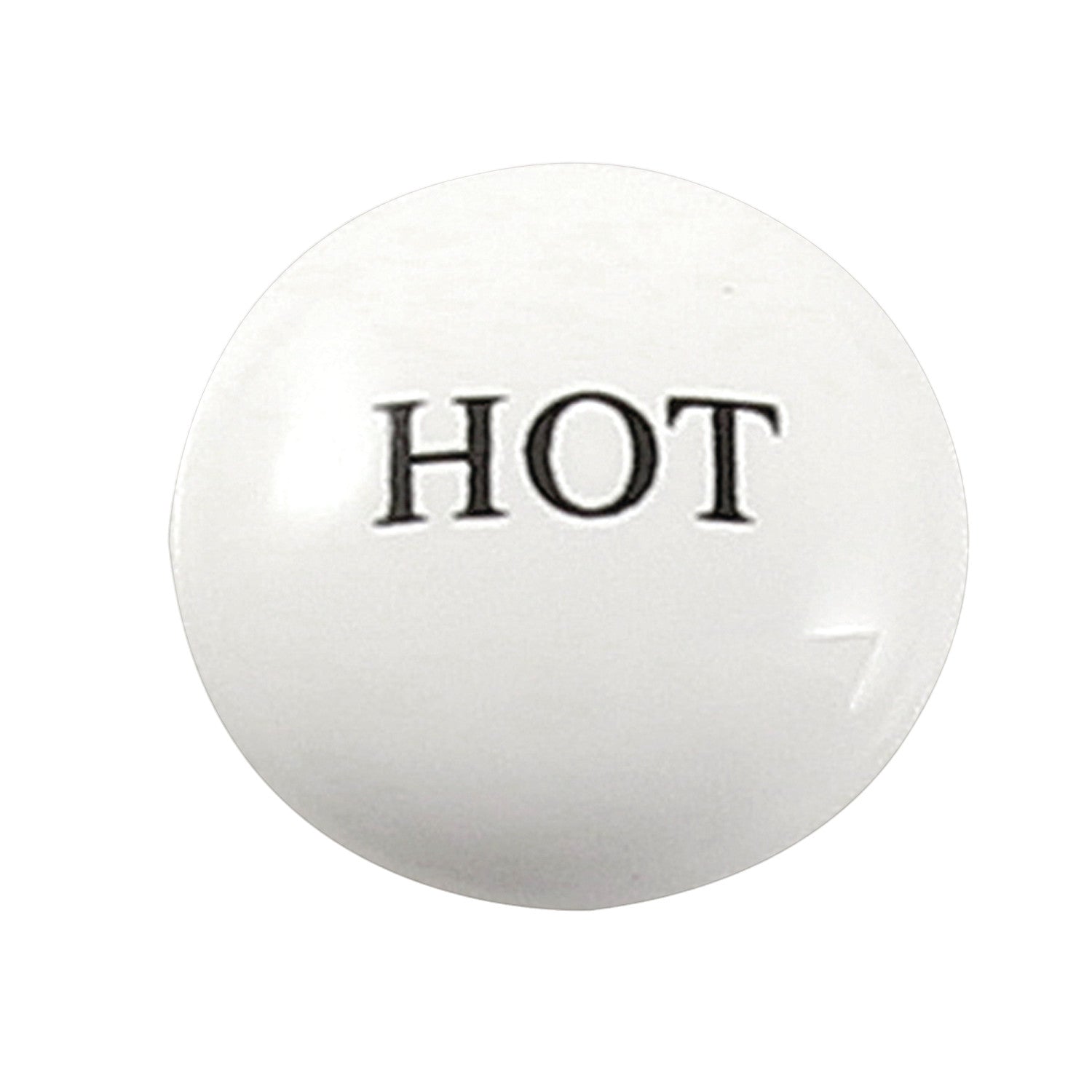 Kingston KSHI7611BPLH Hot Porcelain Handle Index Button, White