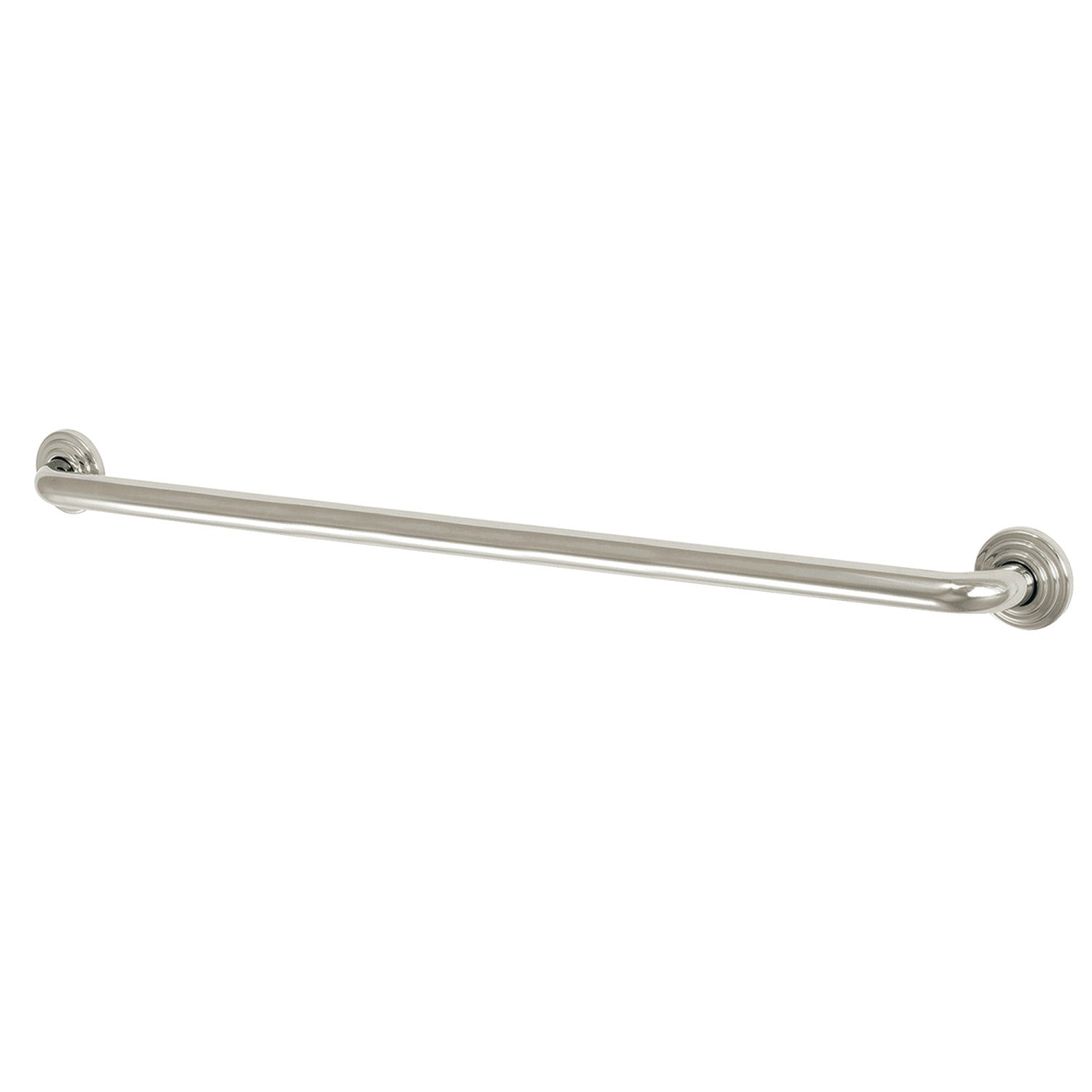 Kingston Heirloom DR314366 - Restoration 36-Inch x 1-1/4-Inch O.D. Brass Decorative Grab Bar, Polished Nickel