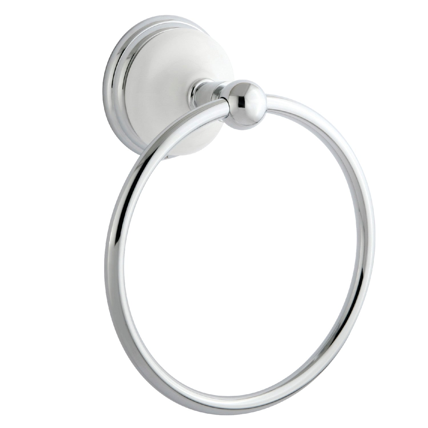 Kingston Heirloom BA1114C - Victorian 6-Inch Towel Ring, Polished Chrome