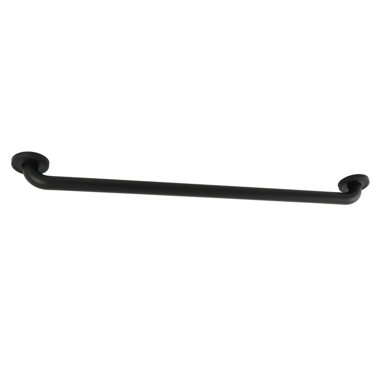 Kingston Heirloom DR814320 - Laurel 32-Inch x 1-1/4-Inch O.D. Brass Decorative Grab Bar, Matte Black