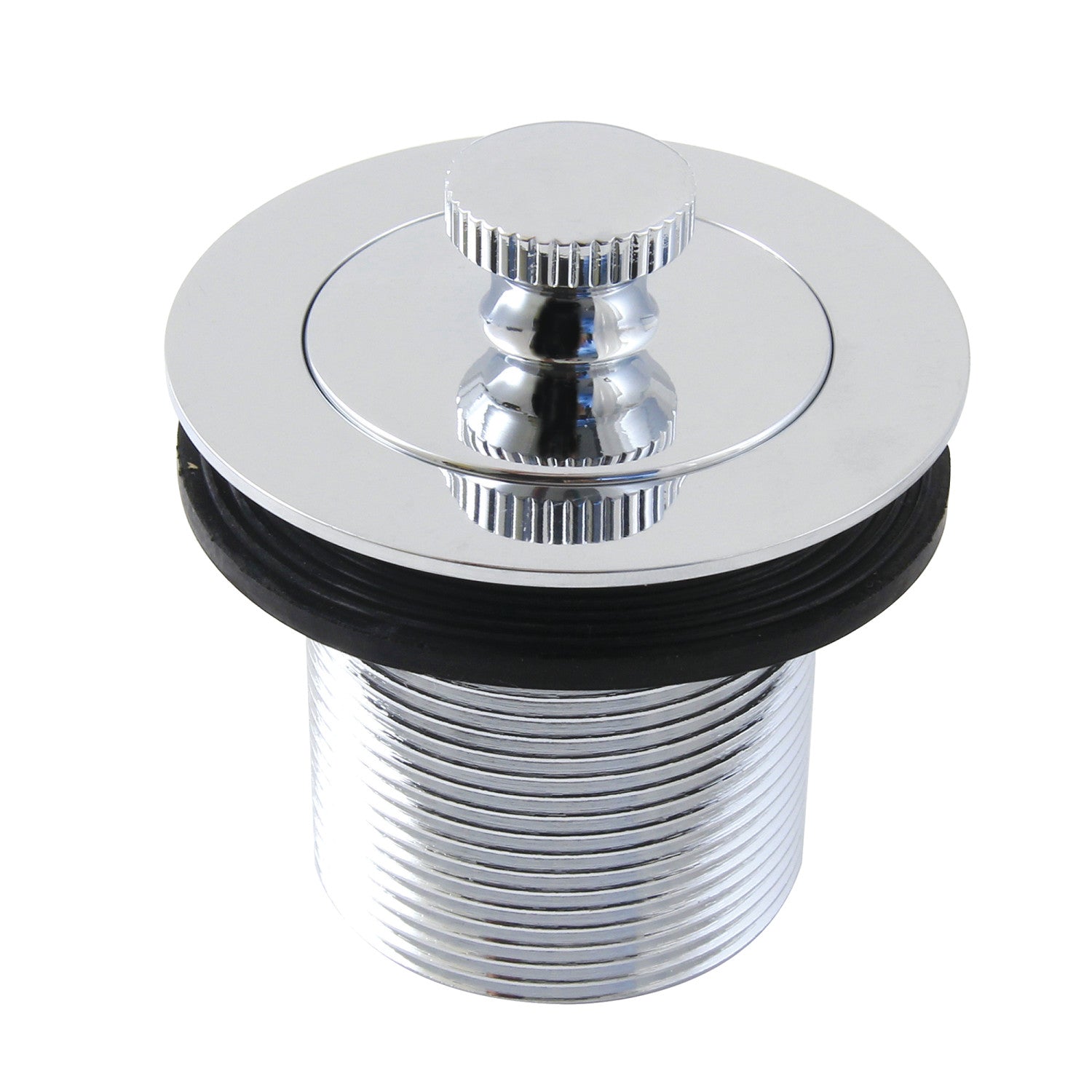 Kingston Heirloom DLT17CP - Made To Match 1-1/2-Inch Lift and Turn Tub Drain with 1-3/4-Inch Body Thread, Polished Chrome