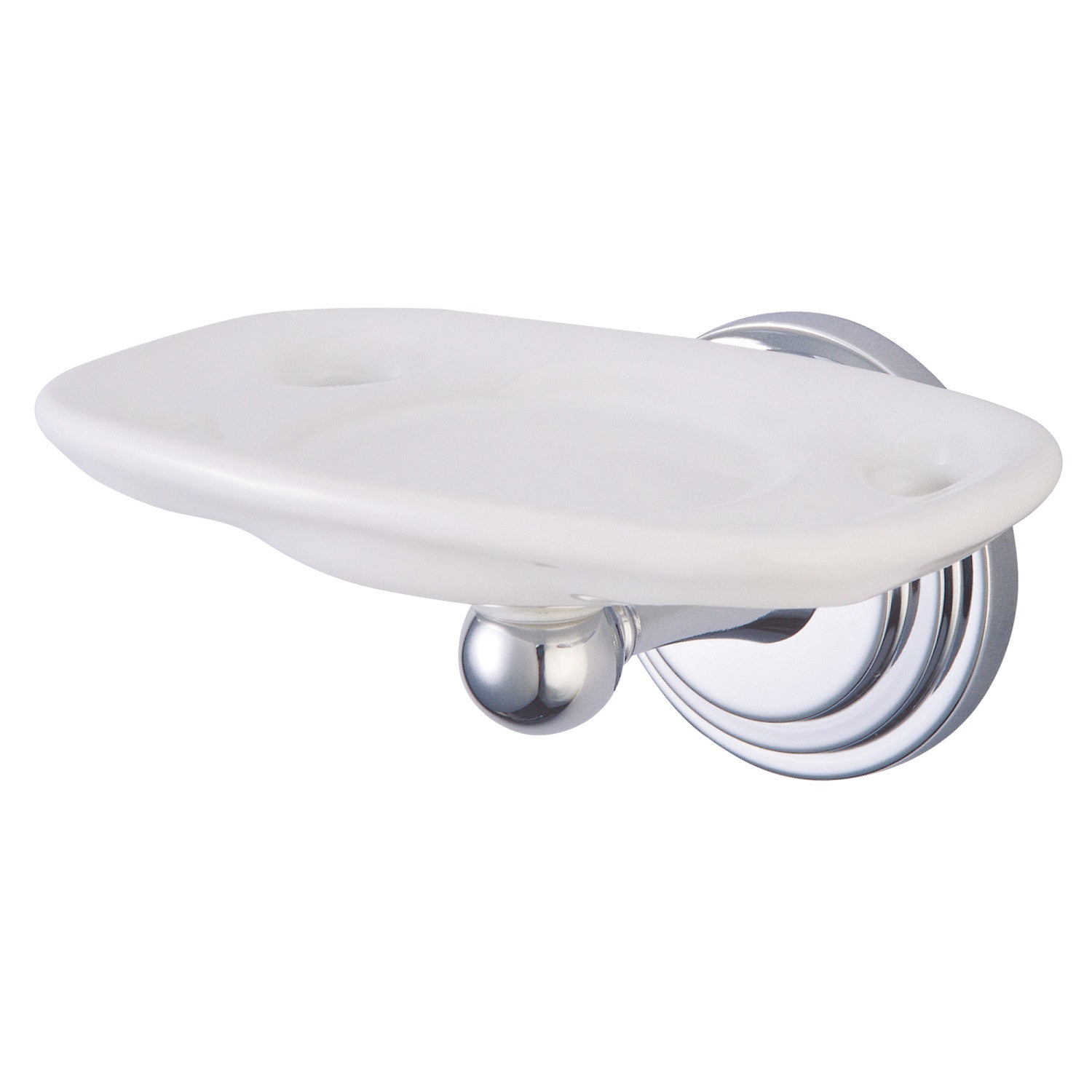 Kingston Sona BA2716C - Brosse à dents et support de gobelet Milano, chrome poli