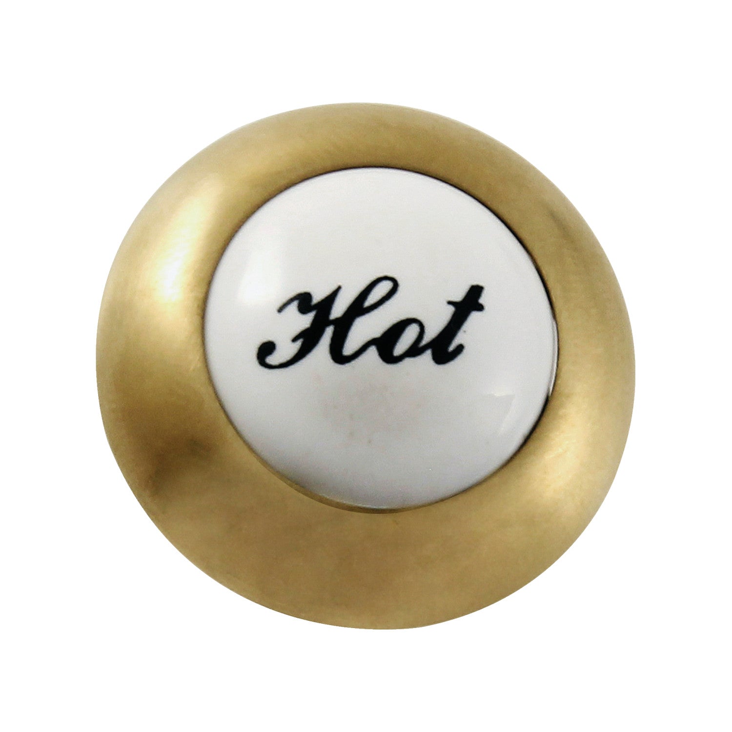 Kingston KBHI4467BXH Bouton index manche chaud, laiton brossé