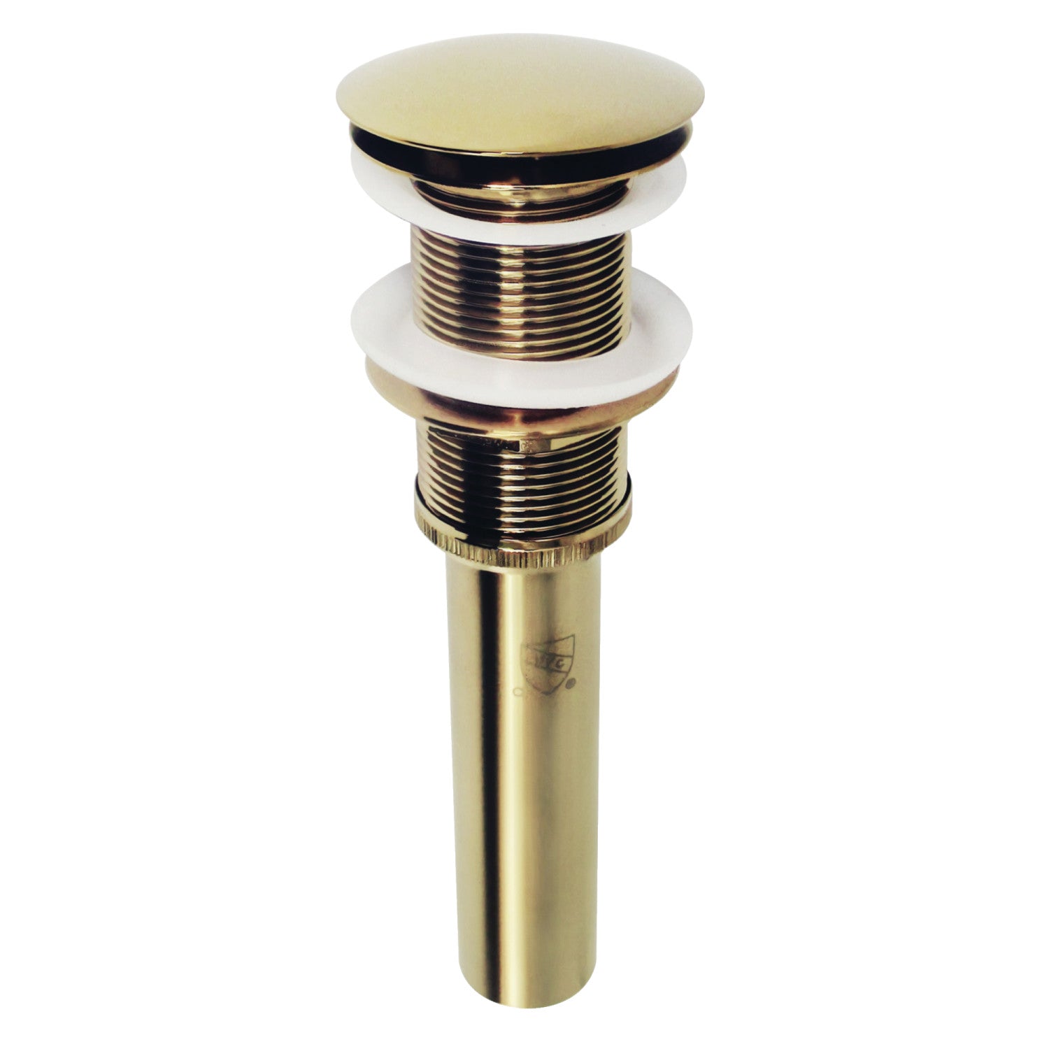 Kingston Sona EV8312 - Coronet Brass Push Pop-Up Bathroom Sink Drain, Polished Brass