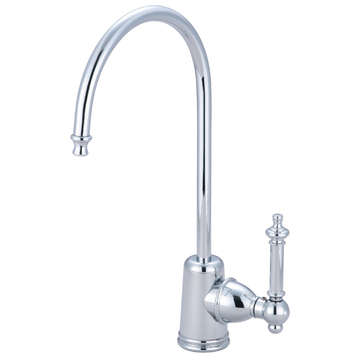 Kingston Tulare KS7191TL - Robinet de filtration d'eau à une poignée Templeton 1 trou, chrome poli