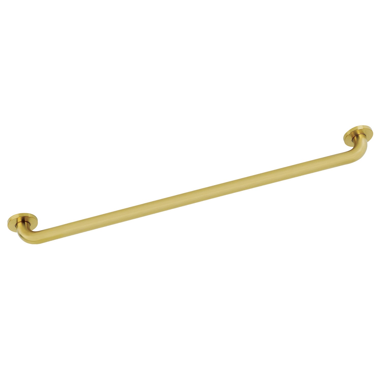 Kingston Sona GDR814327 - Silver Sage 32-Inch x 1-1/4-Inch O.D. Brass ADA Grab Bar, Brushed Brass