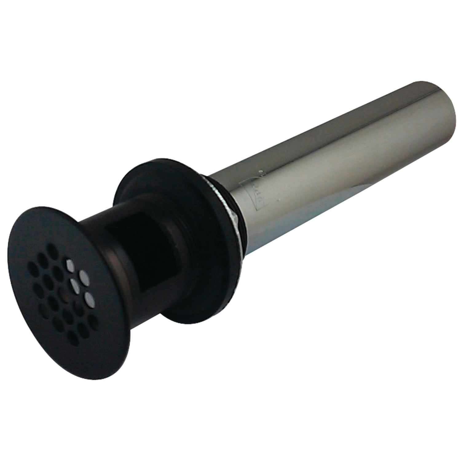 Kingston Trimscape KB5005 Brass Grid Bathroom Sink Drain with Overflow, 17 Gauge, Oil Rubbed Bronze