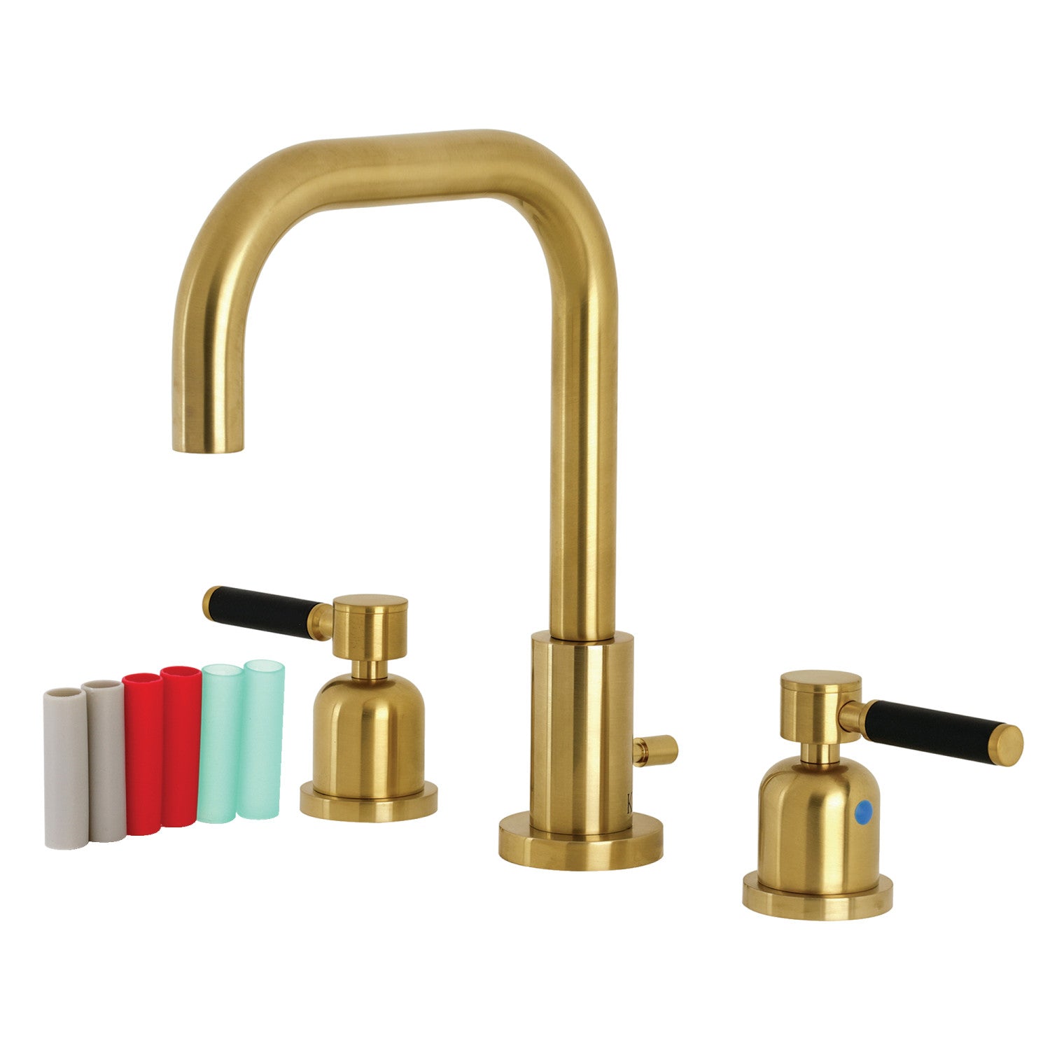 Kingston Sona FSC8933DKL - Kaiser Robinet de salle de bain avec laiton à tirette, laiton brossé