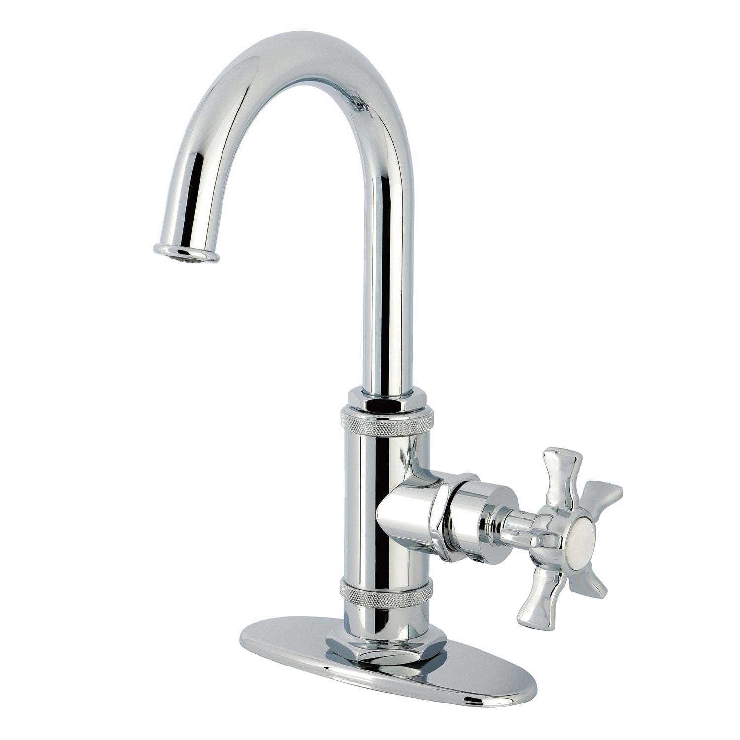 Kingston Sona KSD8501NX - Robinet de bar à une poignée Hamilton 1 trou, chrome poli