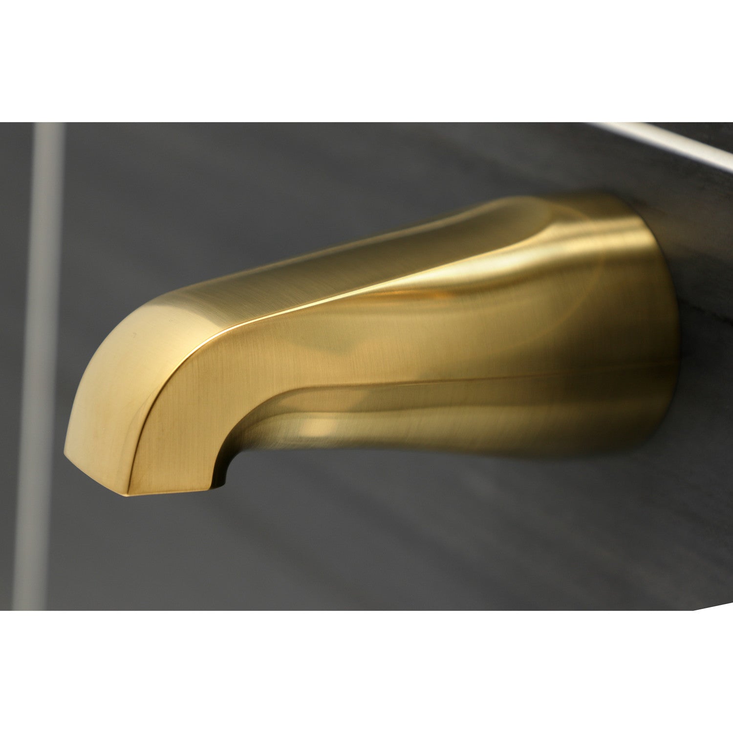Kingston Heirloom KB237AX - Victorian Triple-Handle Tub and Shower Faucet, Brushed Brass