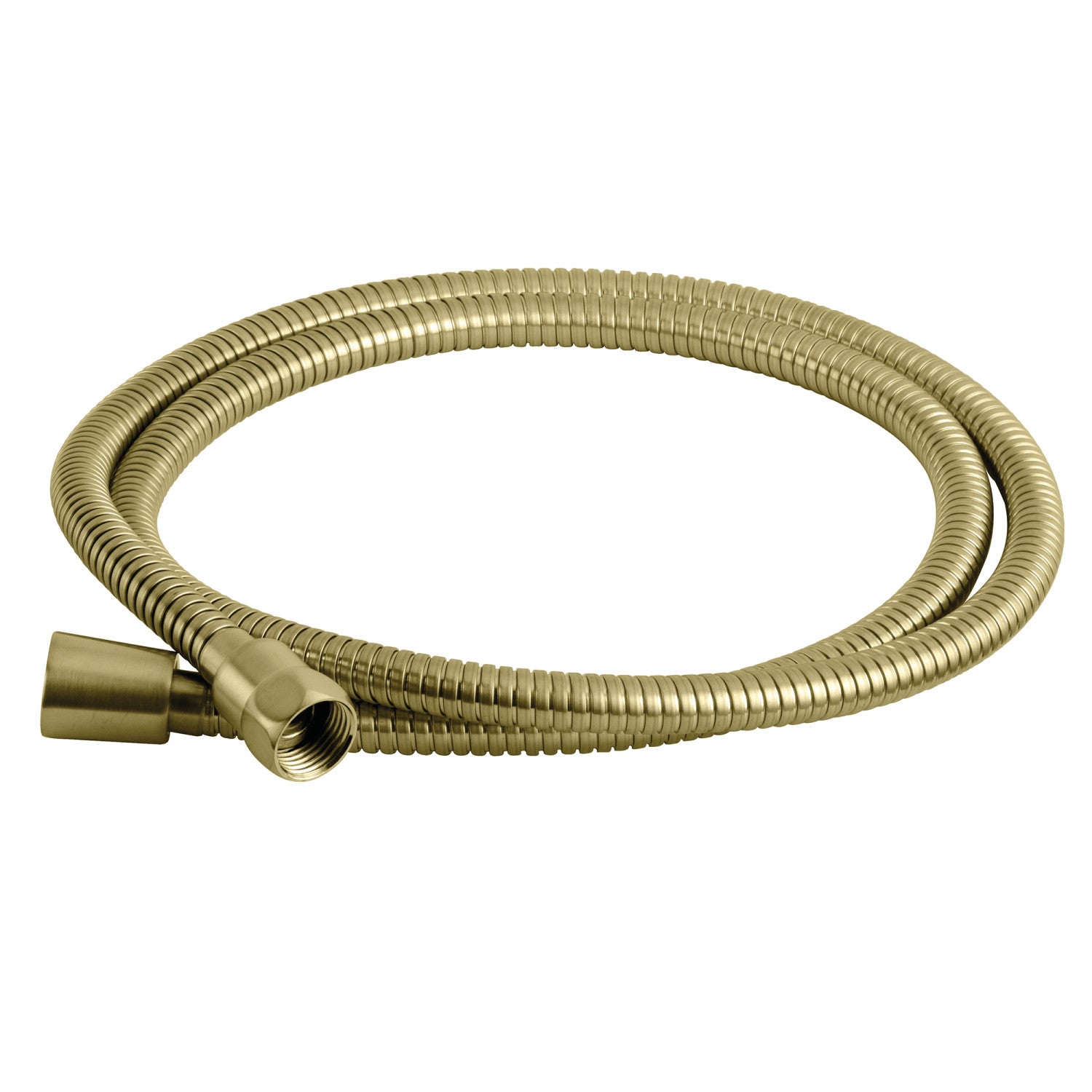 Kingston Vintage ABT1030A7 59-Inch Stainless Steel Shower Hose, Brushed Brass