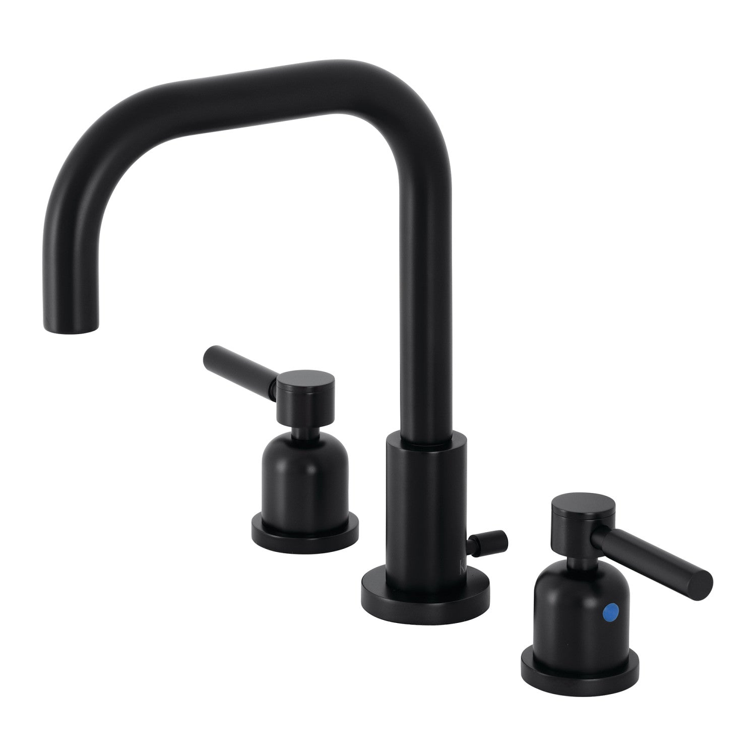 Kingston Sona FSC8930DL - Robinet de salle de bain Concord avec à tirette en laiton, noir mat