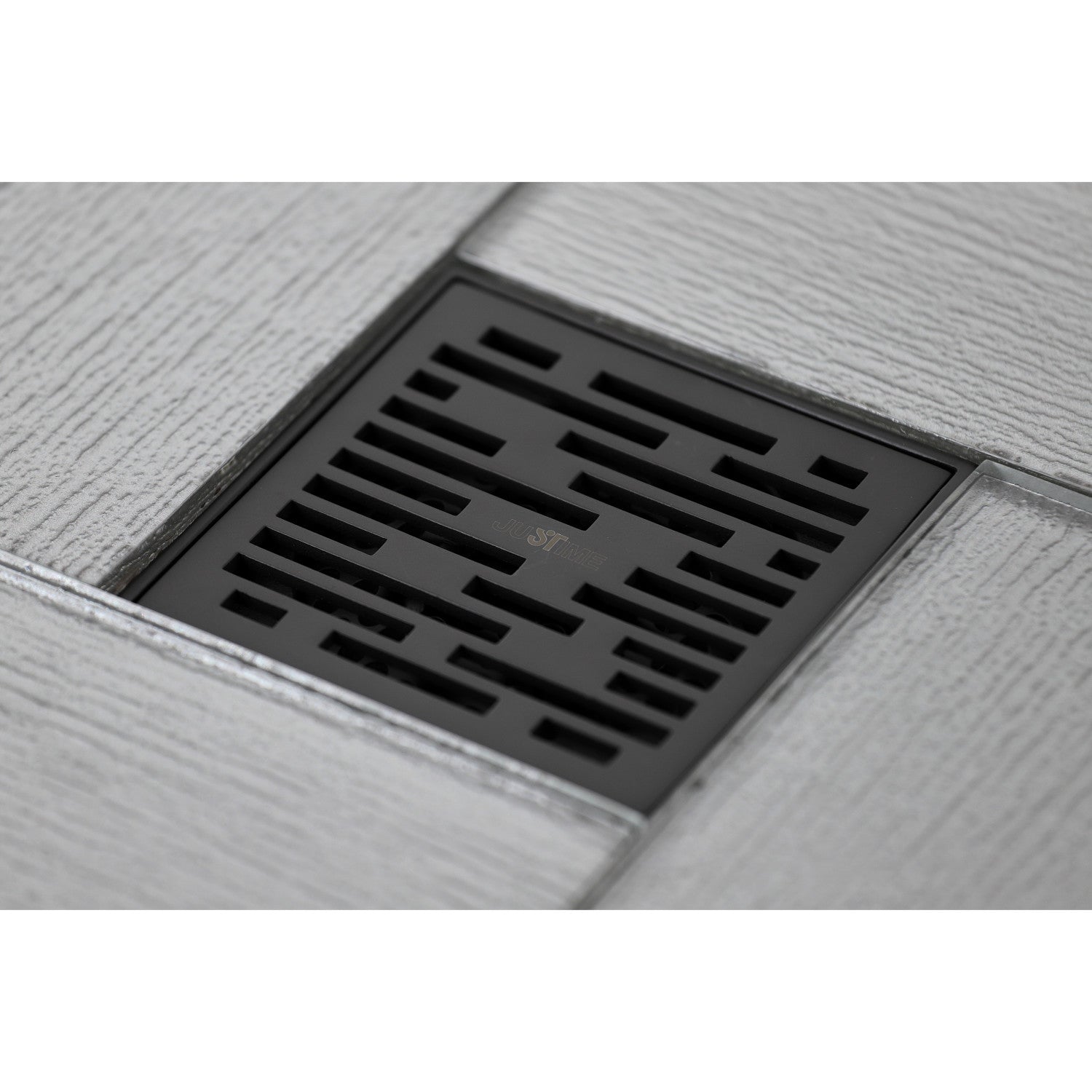 Kingston Watercourse BSF6310ORB 4-Inch Brass Square Grid Shower Drain with Hair Strainer, Oil Rubbed Bronze