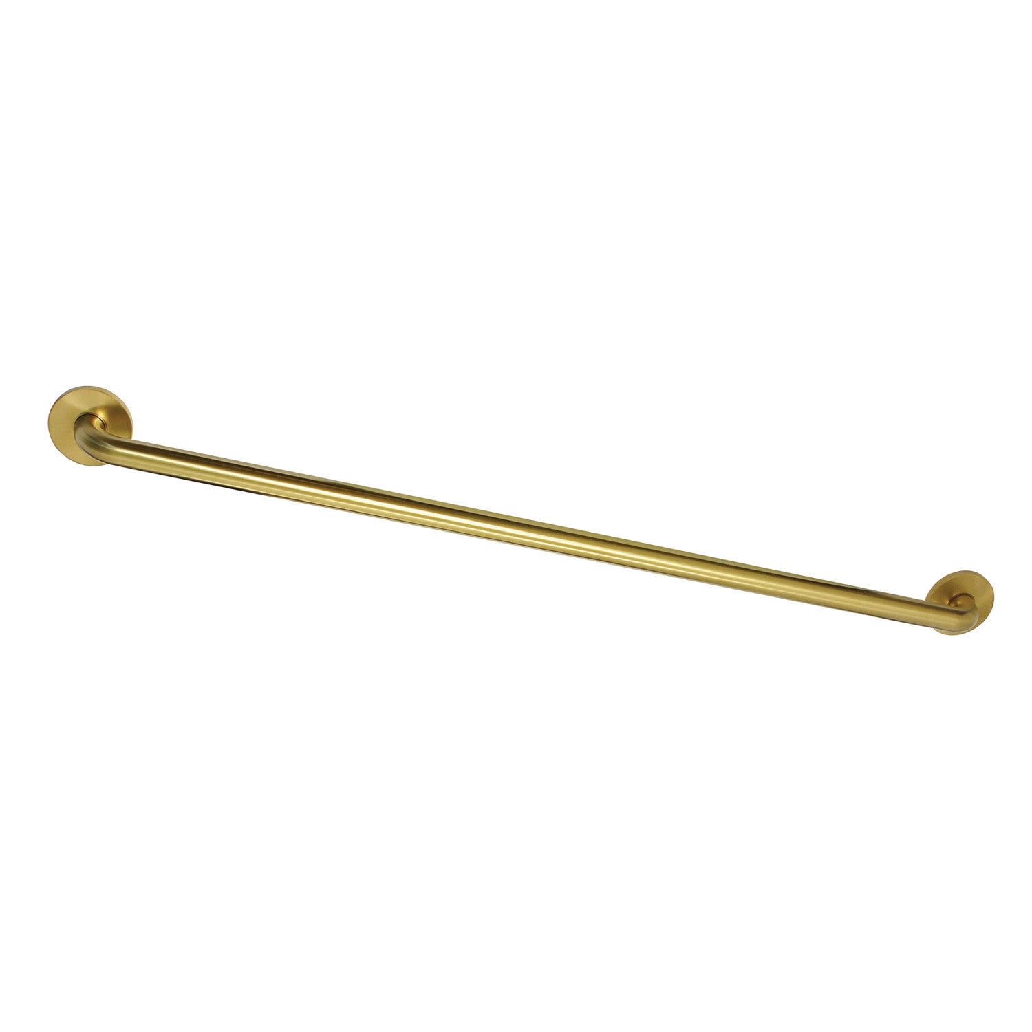 Kingston Sona GLDR814427 - Silver Sage 42-Inch x 1-1/4-Inch O.D. Brass ADA Grab Bar, Brushed Brass