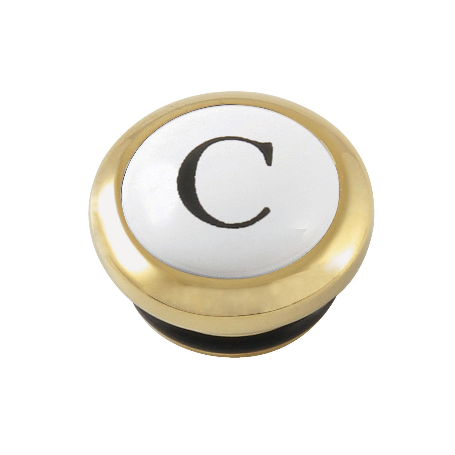 Kingston CCHIMX2CSC Bouton d'index de poignée froide, laiton poli