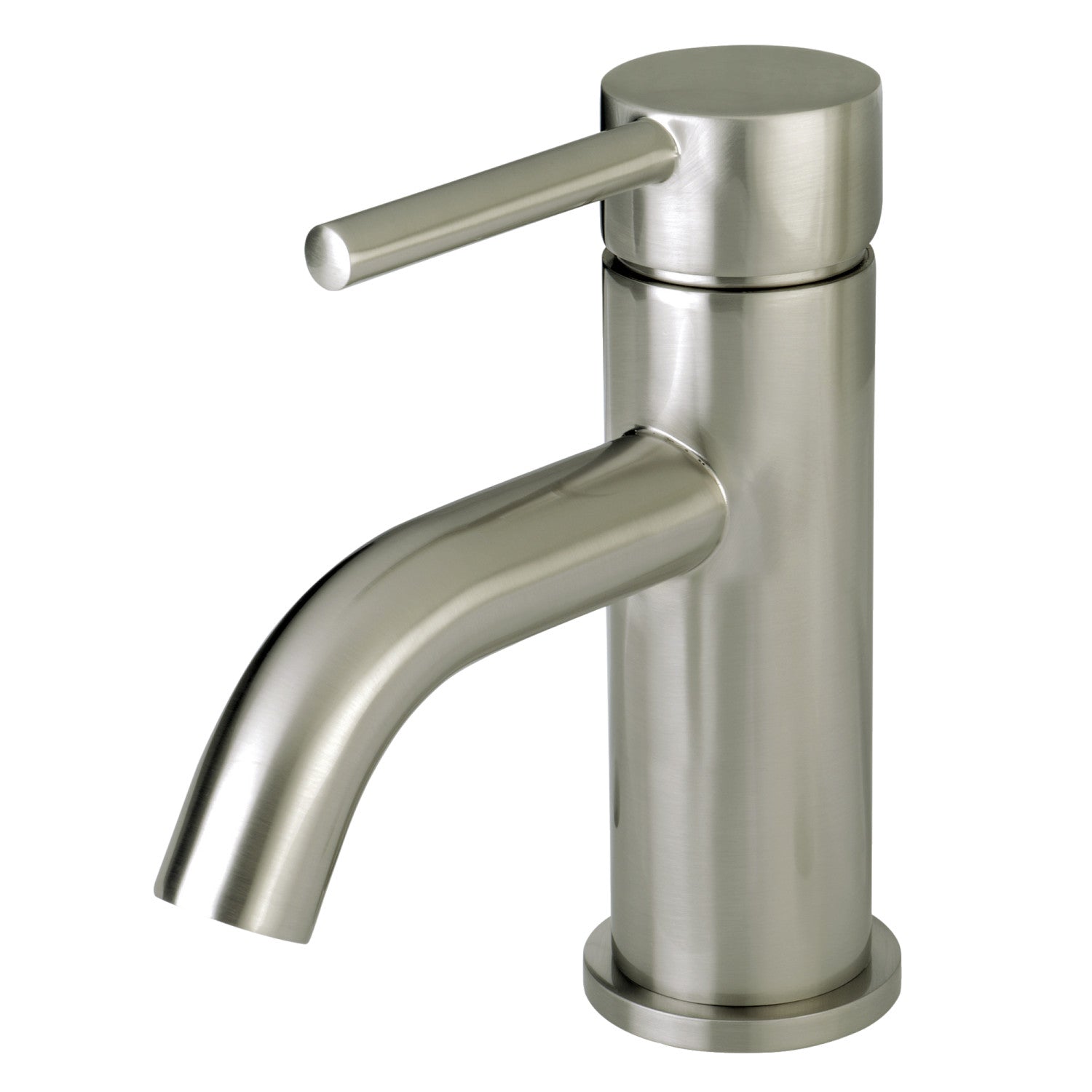 Kingston Sona LS8228DL - Concord One-Handle 1-Hole Bathroom Faucet with Push Pop-Up Drain, Brushed Nickel