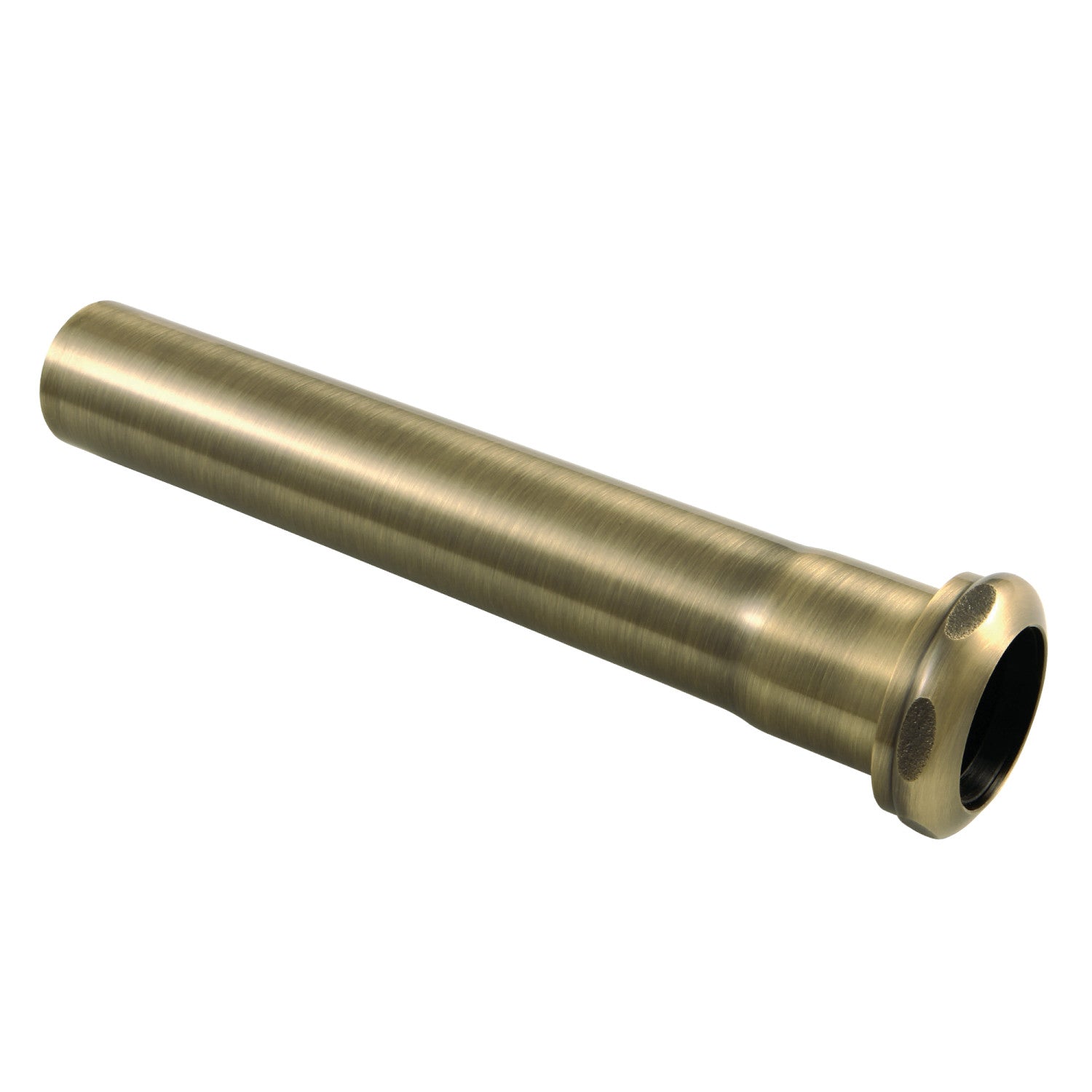 Kingston Century EVP1003 1-1/4" x 8" Brass Slip Joint Tailpiece Extension Tube, Antique Brass