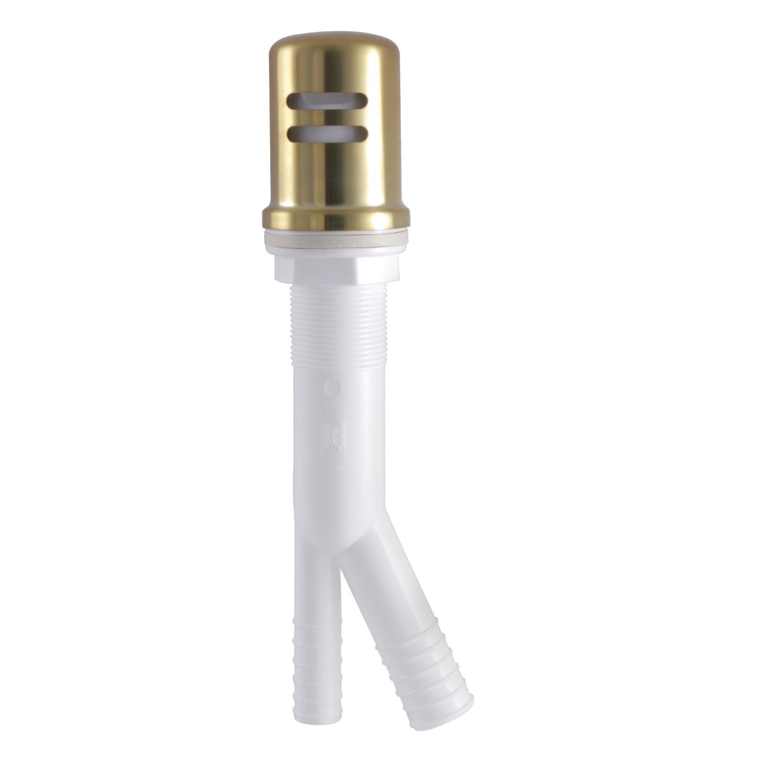 Kingston Trimscape K811SB Dishwasher Air Gap with Brass Cover, Brushed Brass