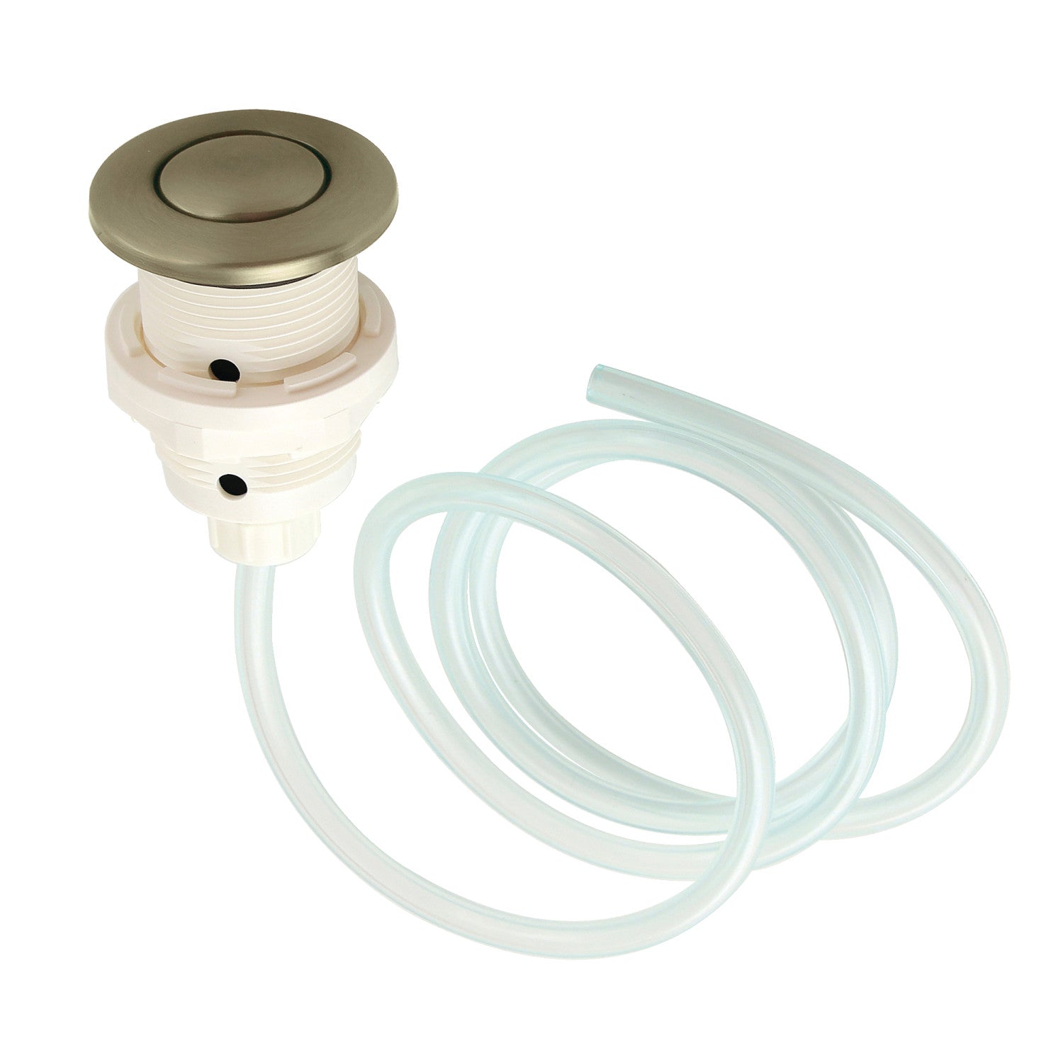 Kingston Trimscape KA31AB Garbage Disposal Air Switch Button, Antique Brass